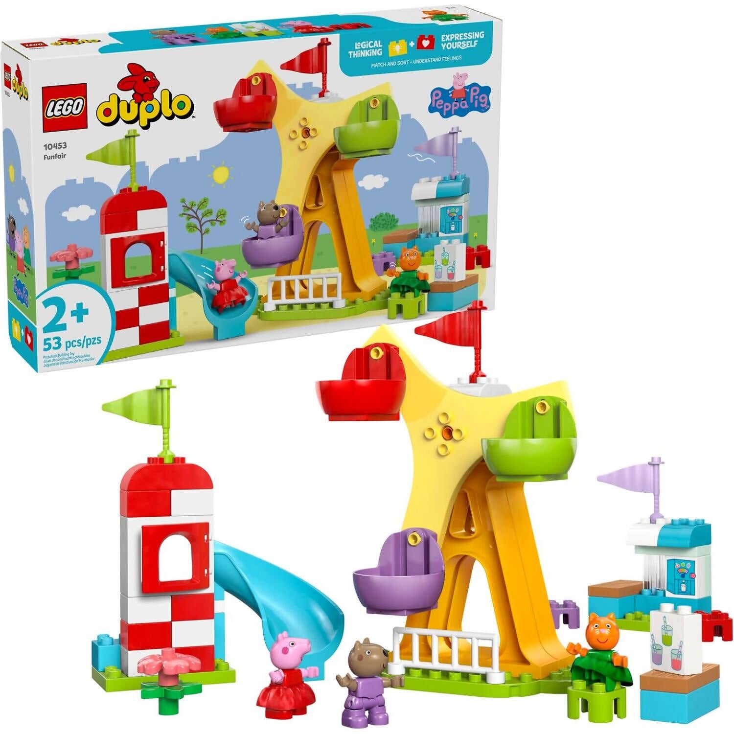 LEGO® 10453 Peppa Pig Funfair - DUPLO®