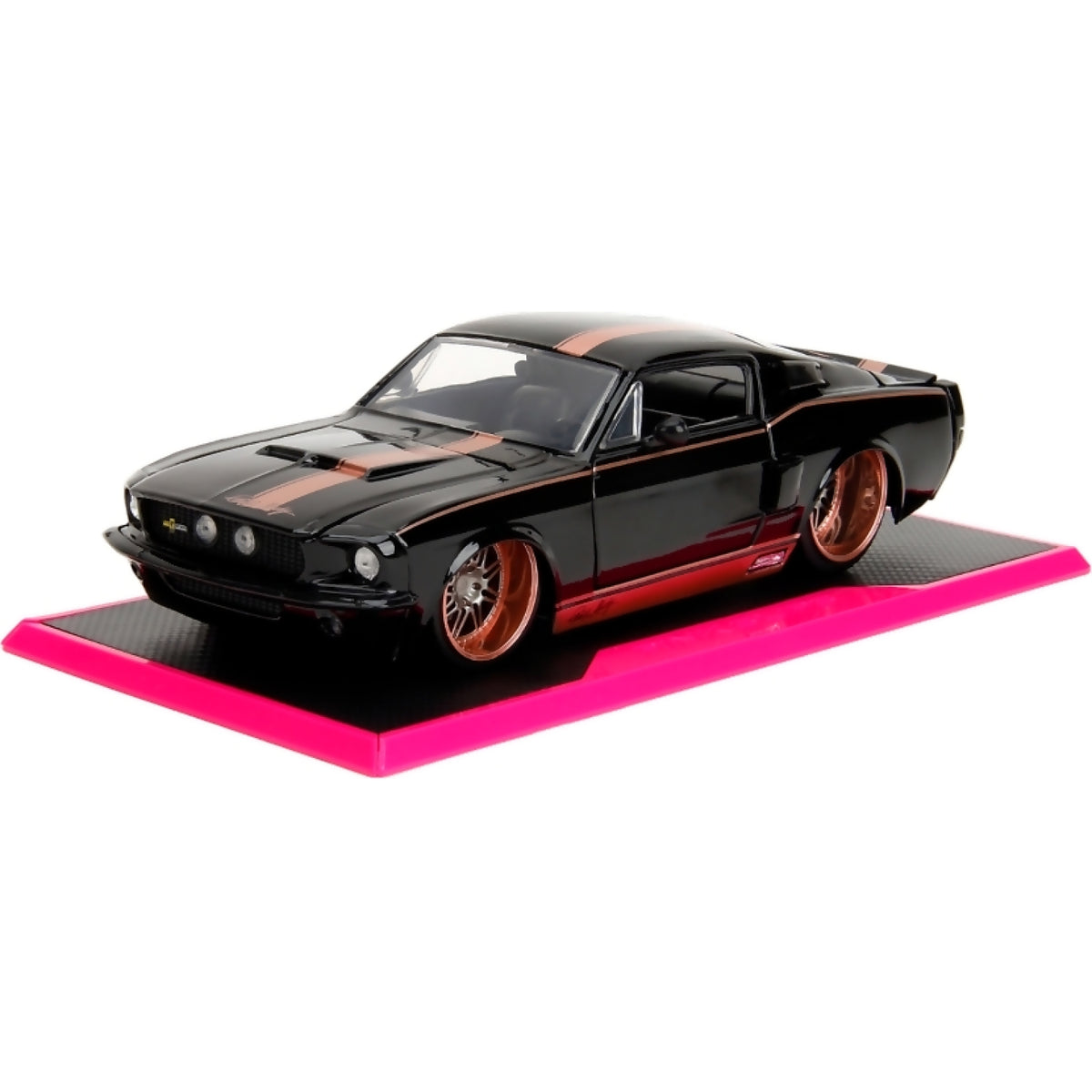 JADA TOYS - PINK SLIPS 1967 FORD MUSTANG SHELBY GT500 1:24 SCALE DIECAST VEHICLE