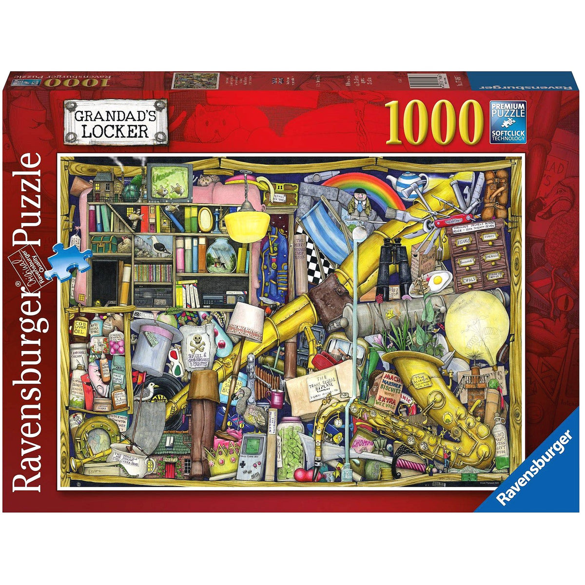 Ravensburger - Grandad’s Locker Jigsaw Puzzle 1000 Pieces