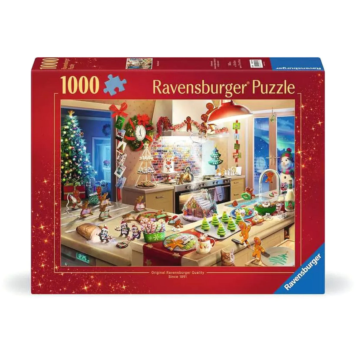 Ravensburger - Merry Mischief Jigsaw Puzzle 1000 Pieces - Xmas