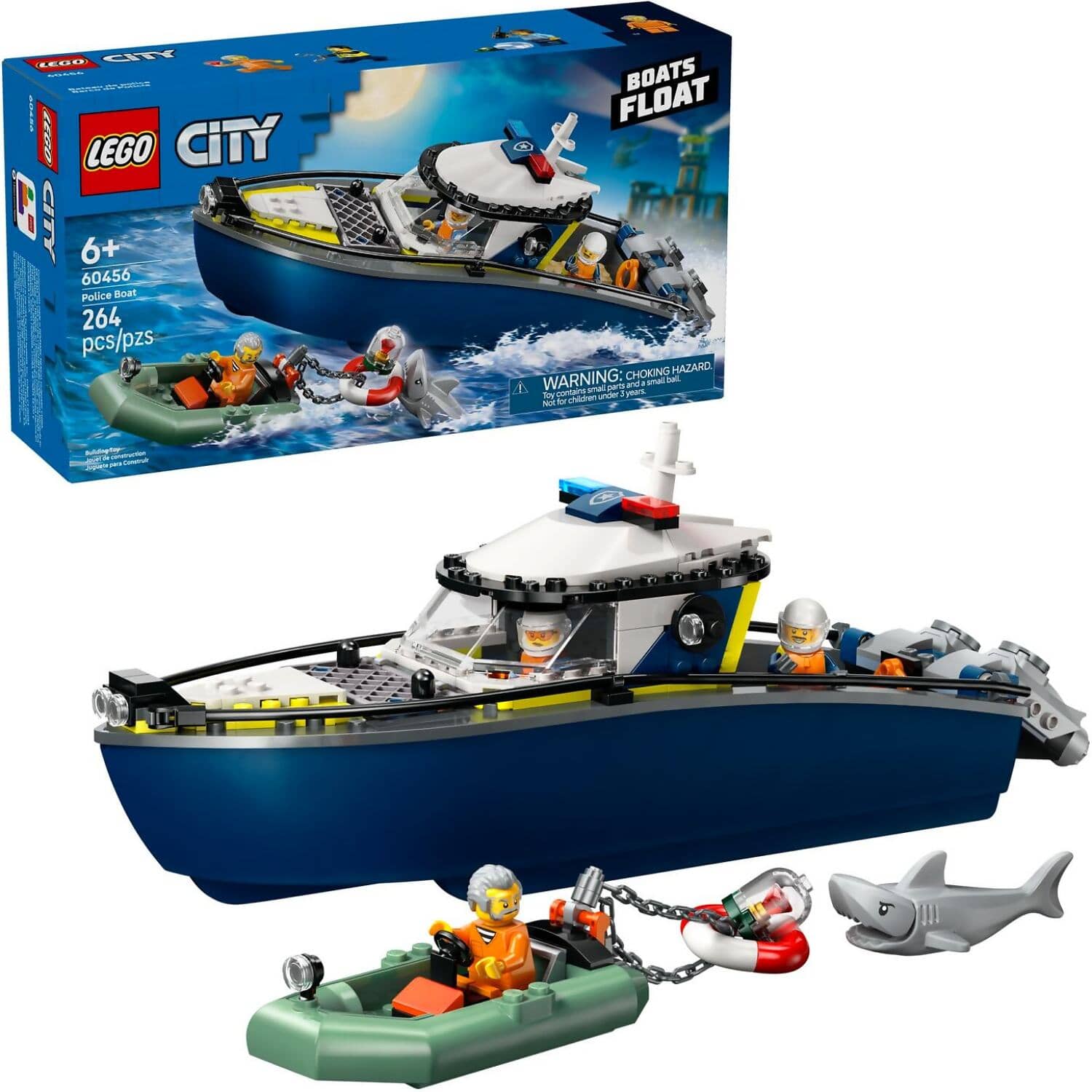 LEGO® 60456 Police Boat Chase - City