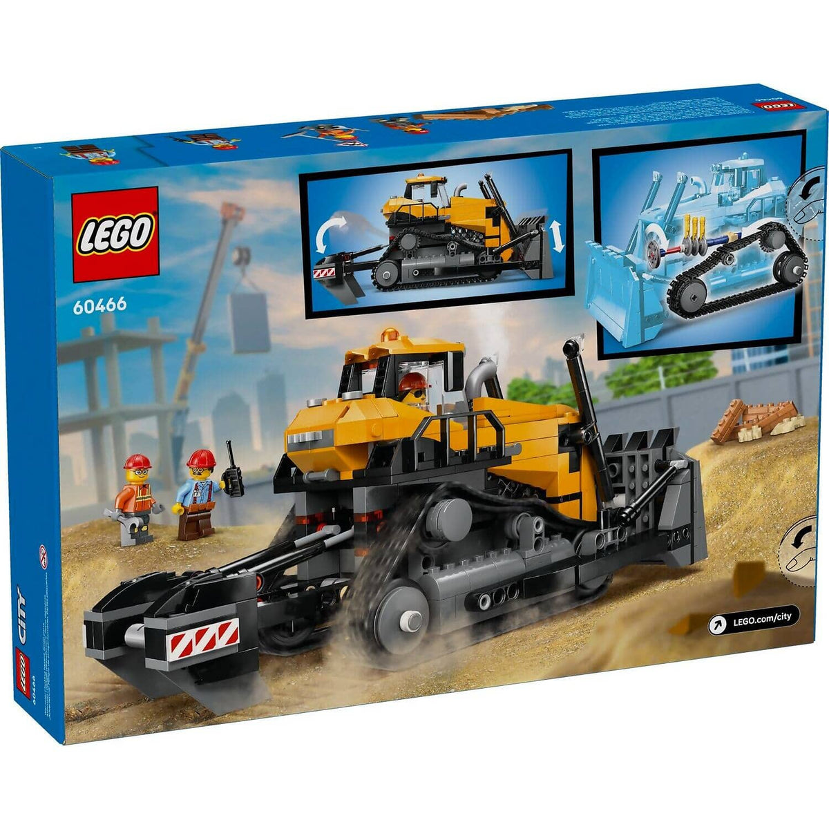 LEGO® 60466 Yellow Bulldozer - City