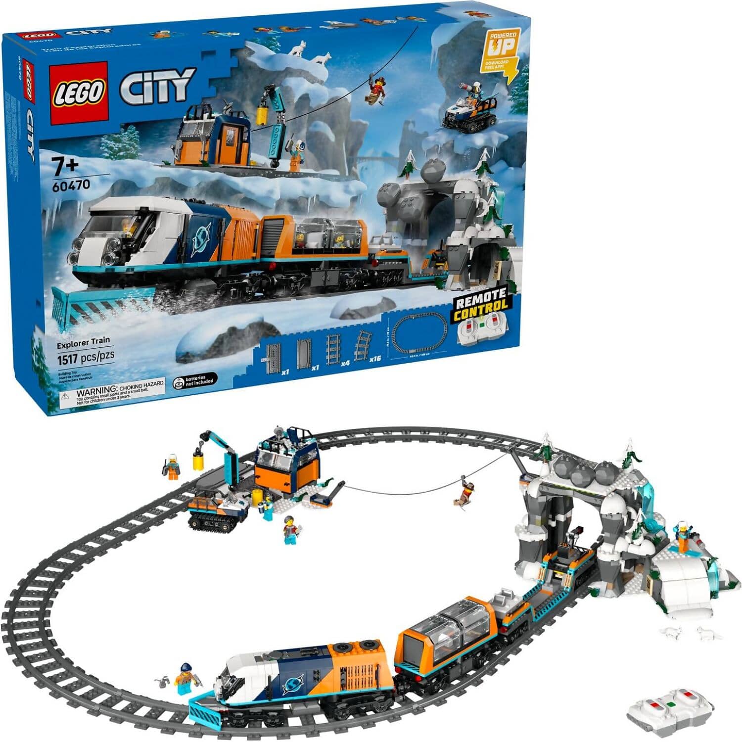 LEGO® 60470 Explorers Arctic Polar Express Train - City