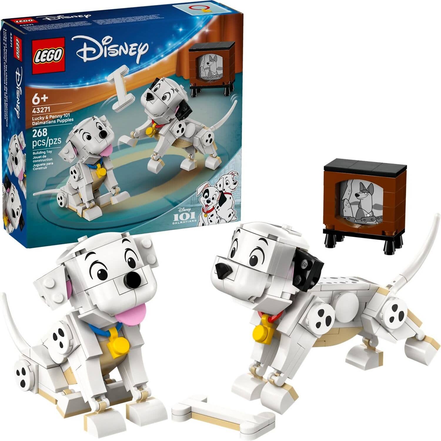 LEGO® 43271 Lucky & Penny 101 Dalmatians Puppies - Disney