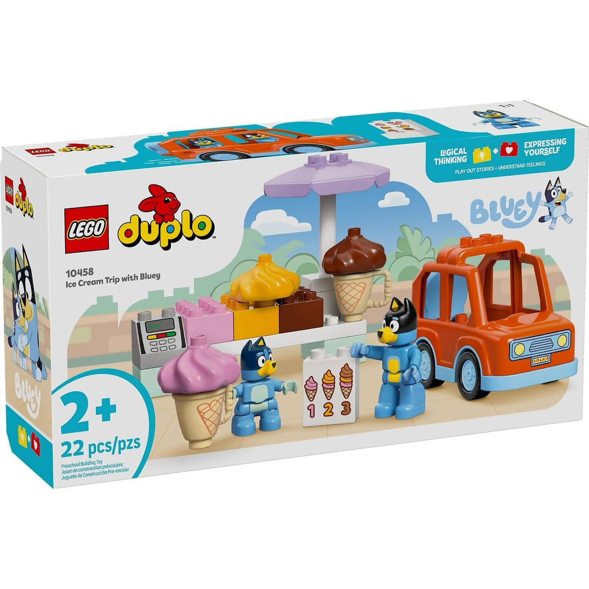 LEGO® 10458 Ice Cream Trip with Bluey - DUPLO®