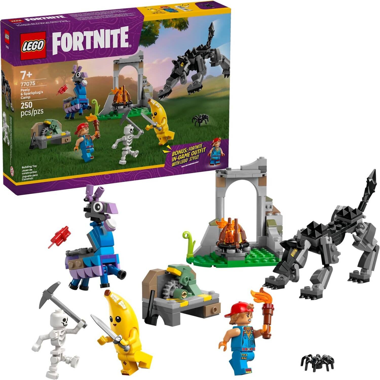 LEGO® 77075 Peely & Sparkplug's Camp - Fortnite®