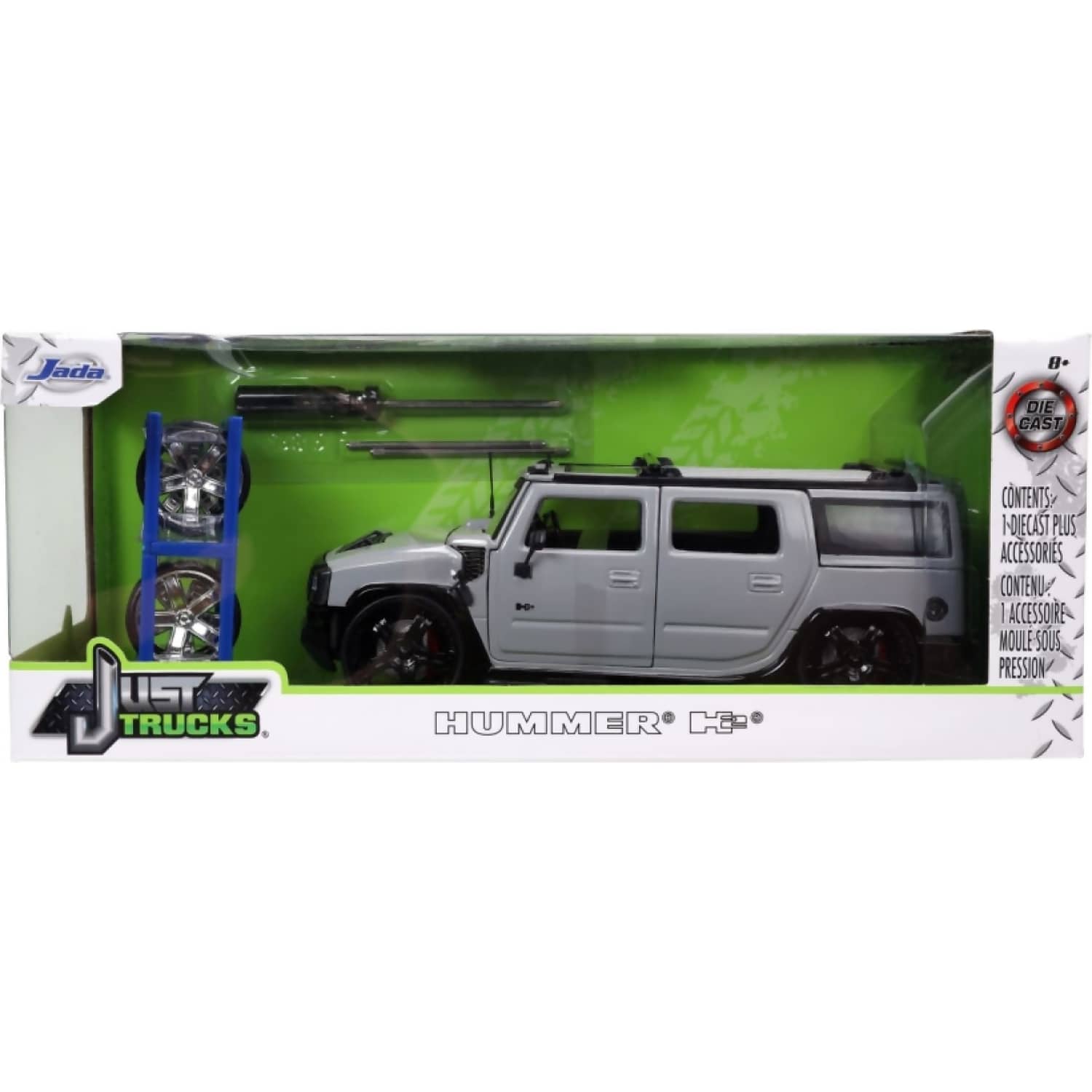 JADA TOYS - JUST TRUCKS HUMMER 2 2003 1:24 SCALE DIECAST VEHICLE
