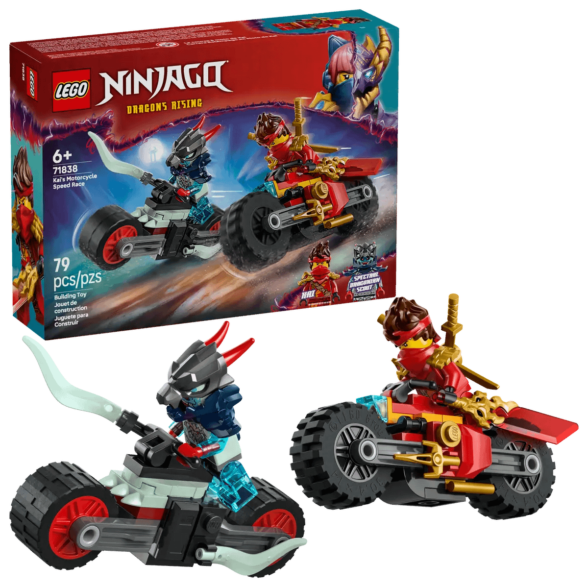 LEGO® 71838 Kai's Motorcycle Speed Race - NINJAGO®