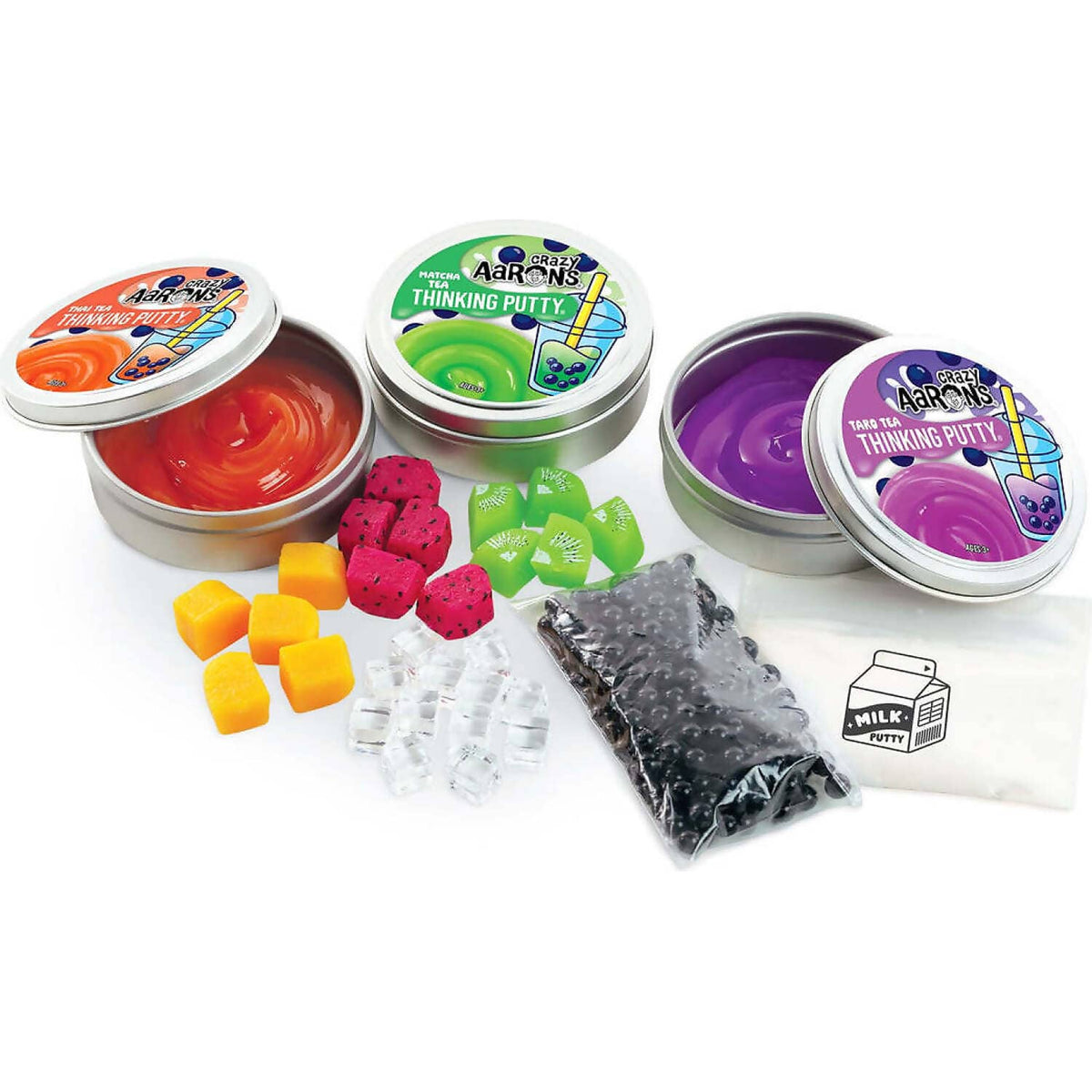 Crazy Aaron's - Mixed By Me Boba Thinking Putty Set