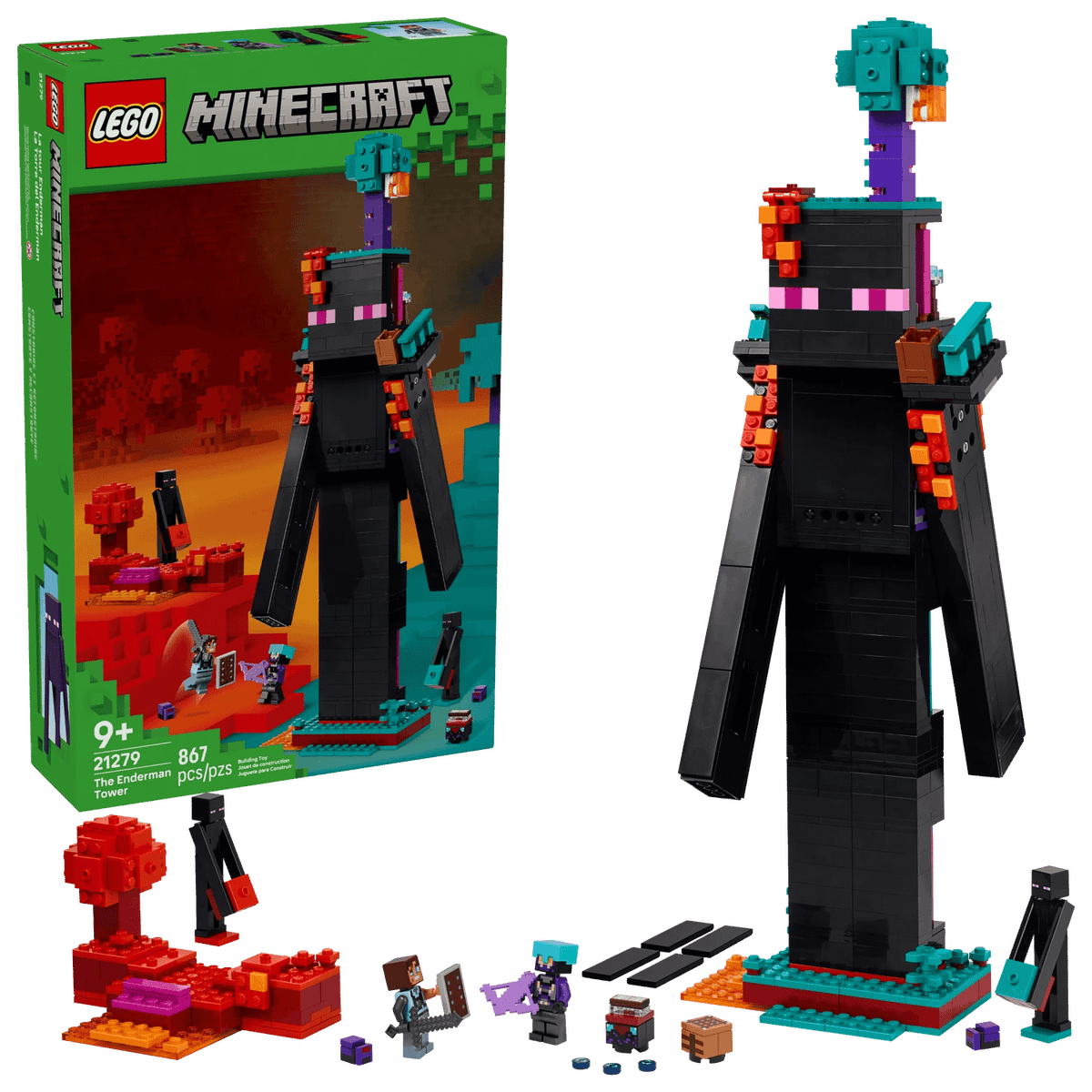 LEGO® 21279 The Enderman Tower - Minecraft®
