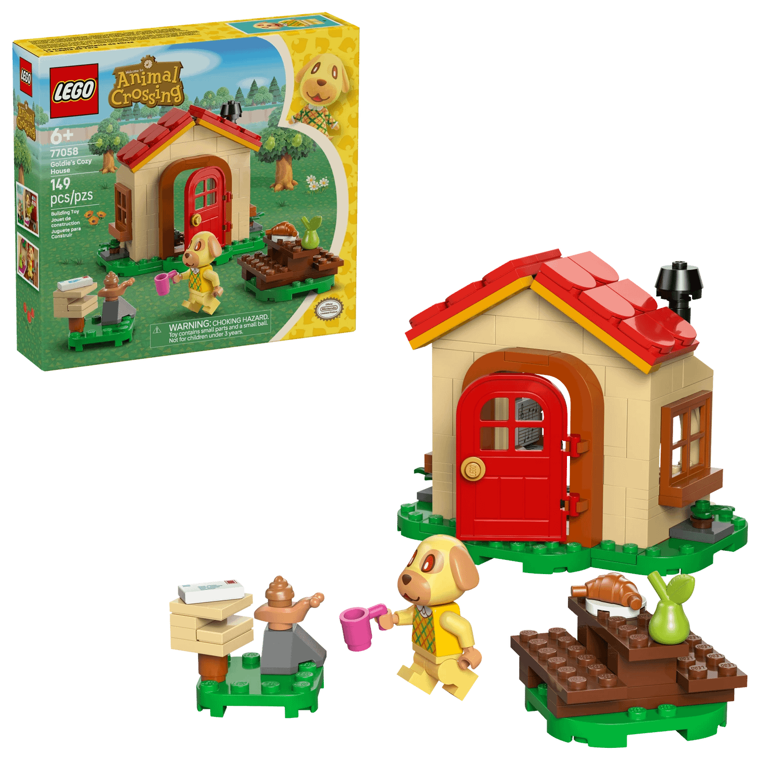 LEGO® 77058 Goldie's Cosy House - Animal Crossing