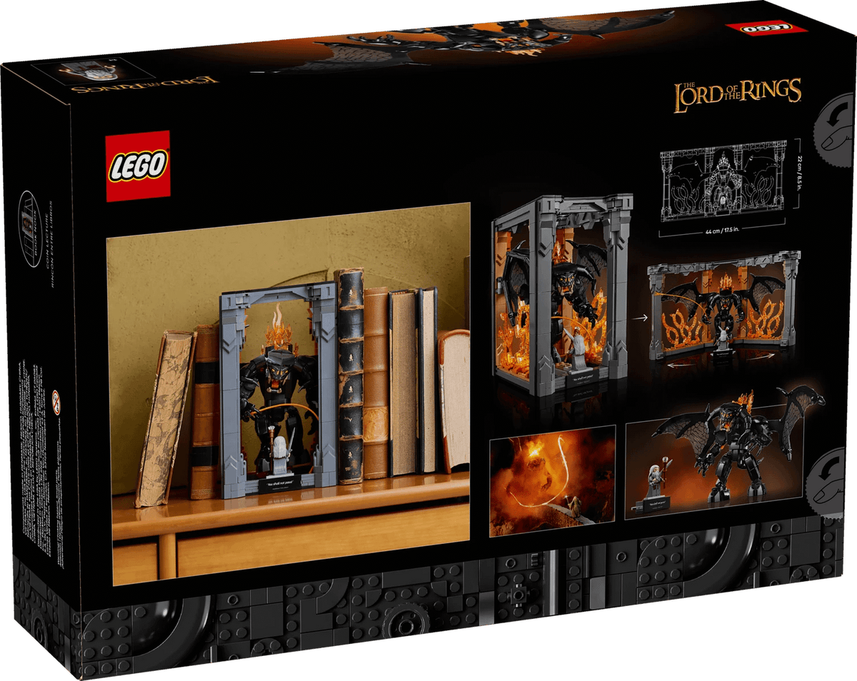 LEGO® 10367 The Lord of the Rings™: Balrog Book Nook - ICONS