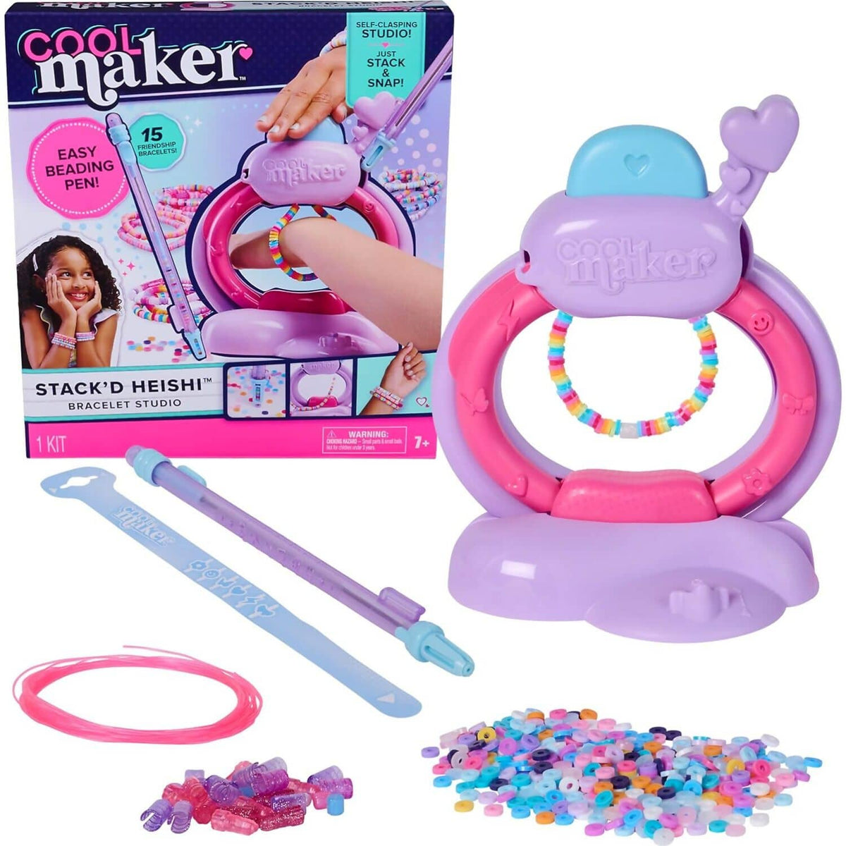 Cool Maker - Stack d Heishi Studio Bracelet Making Kit