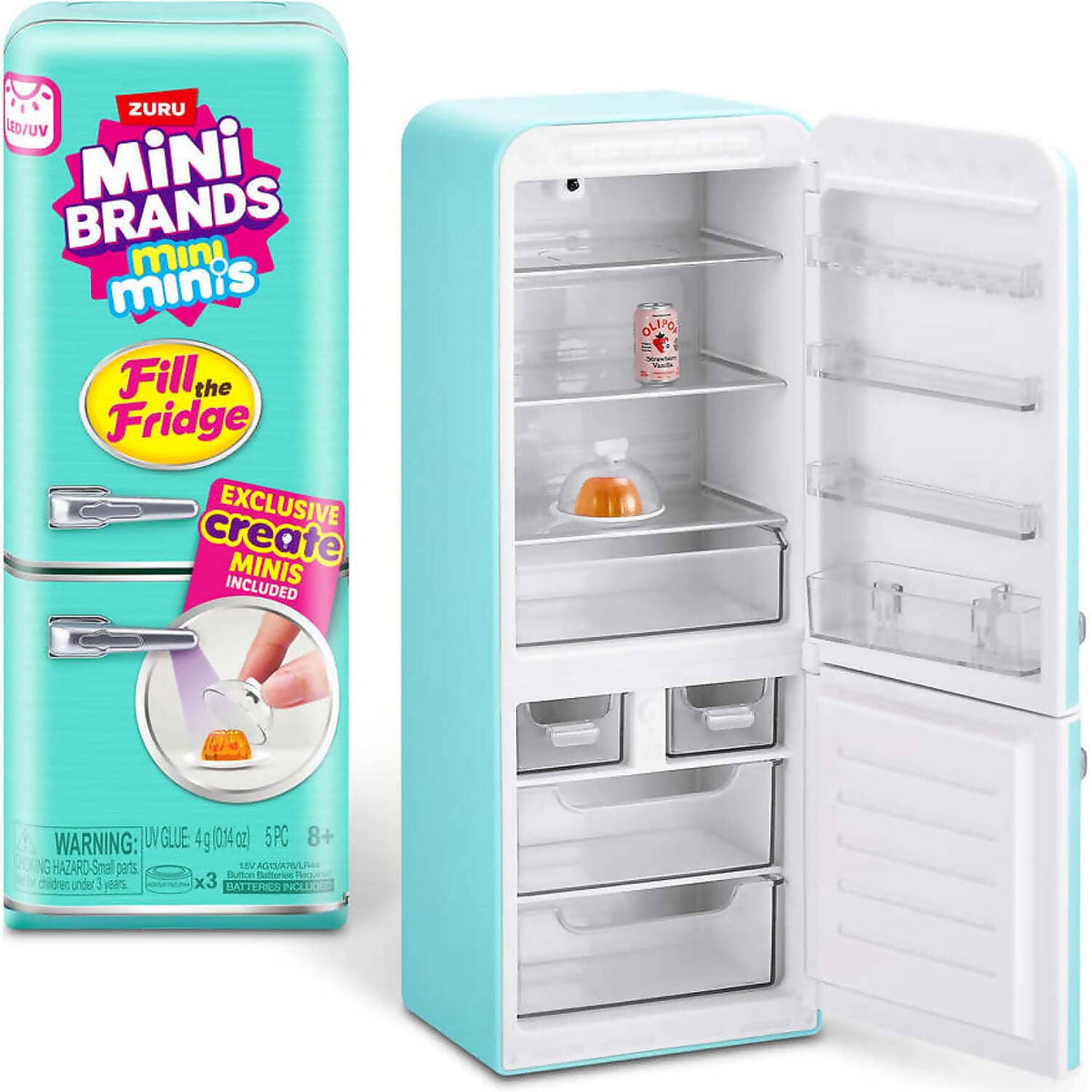ZURU - Mini Brands Fill The Fridge Series 1 Playset