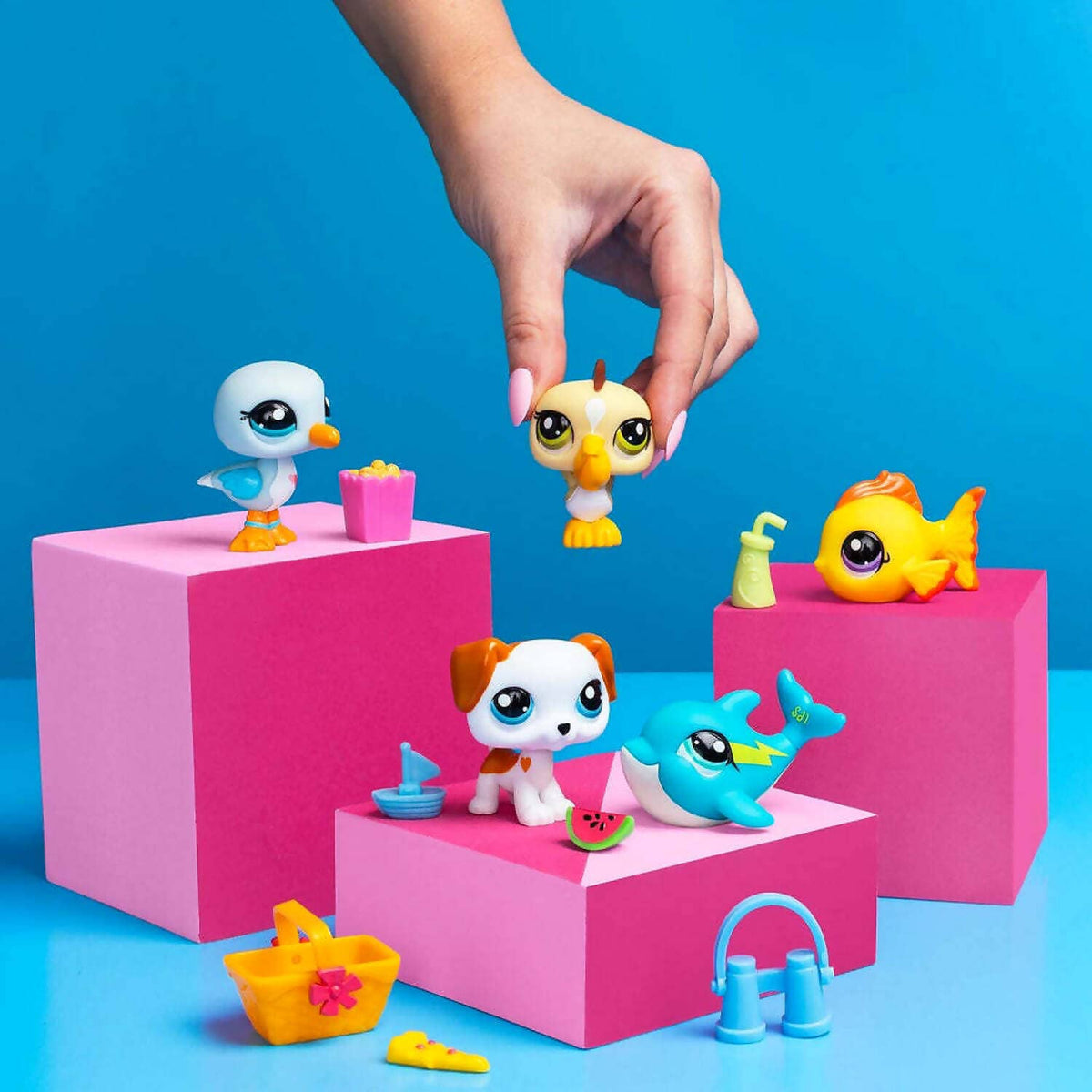 Littlest Pet Shop - Beach Besties Collectors Set 5 Pack Series 1