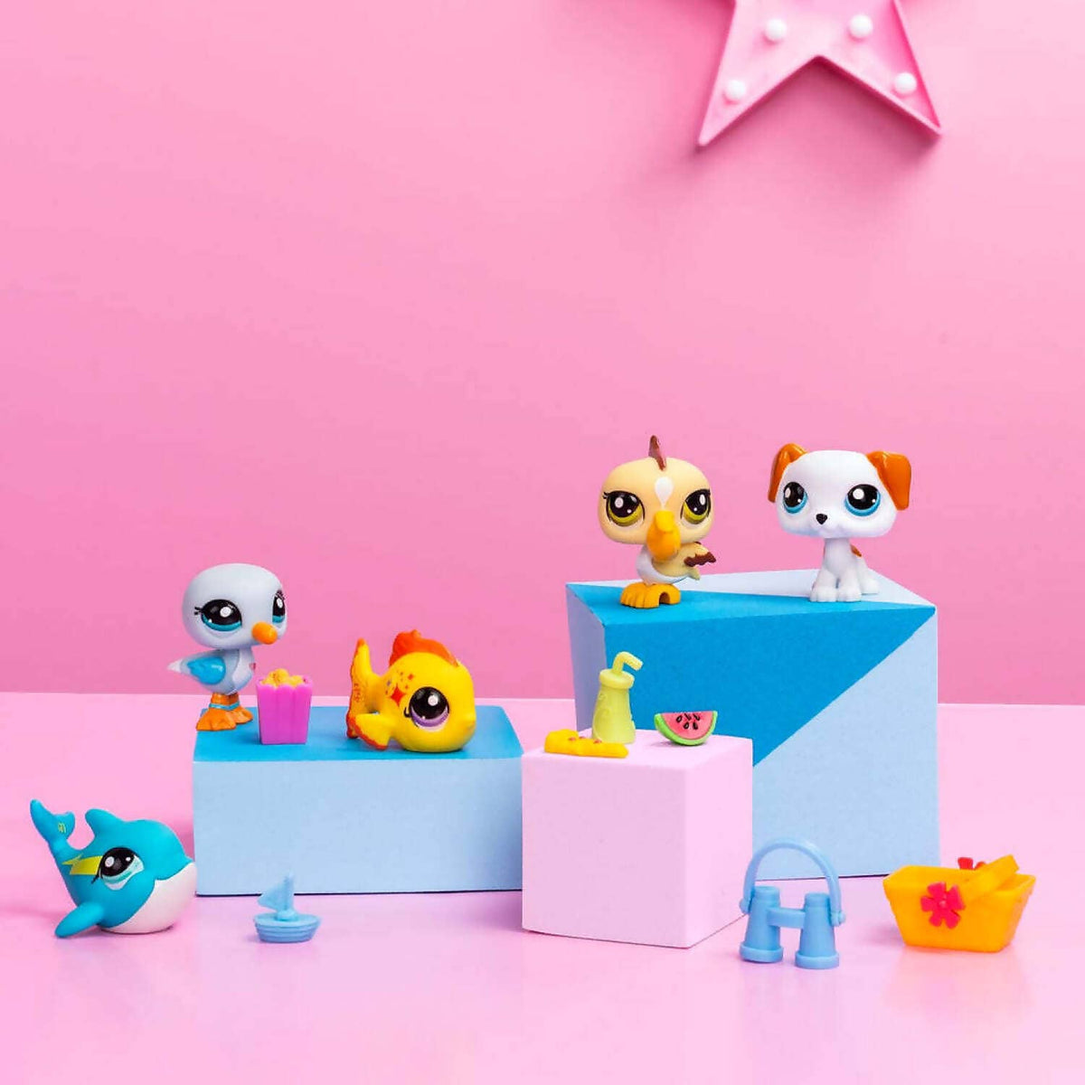 Littlest Pet Shop - Beach Besties Collectors Set 5 Pack Series 1