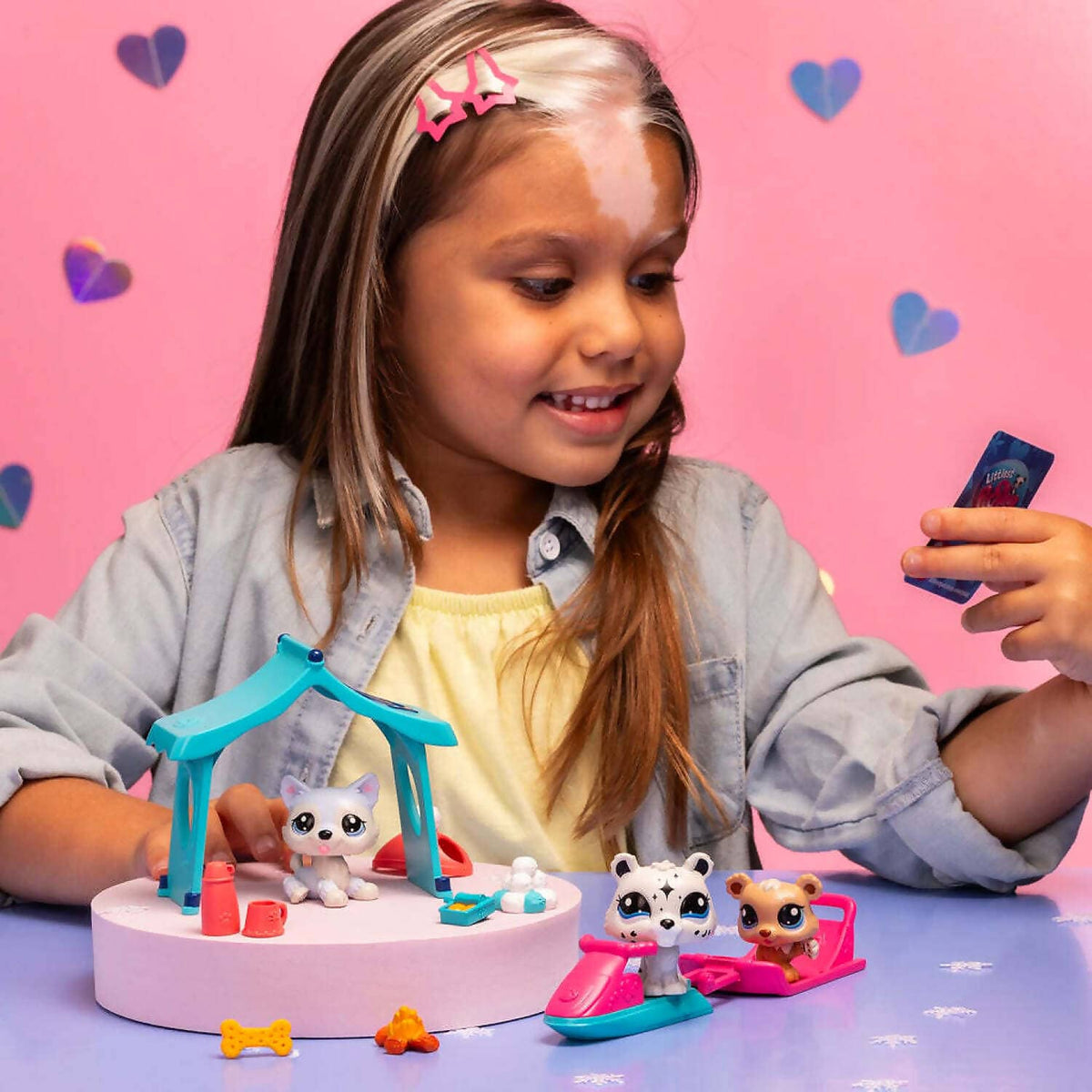 Littlest Pet Shop - Snowy Day 3 Pack Playset