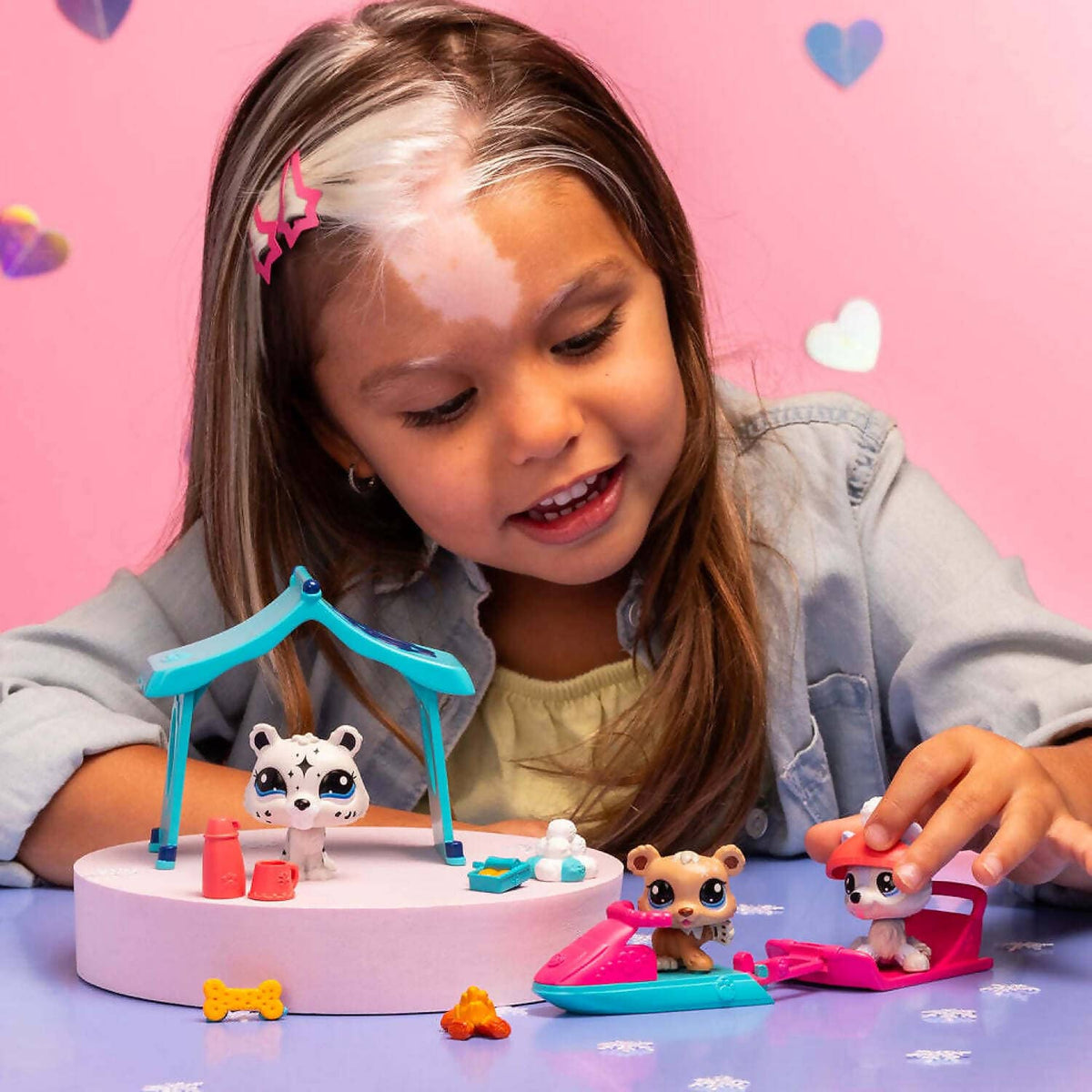 Littlest Pet Shop - Snowy Day 3 Pack Playset