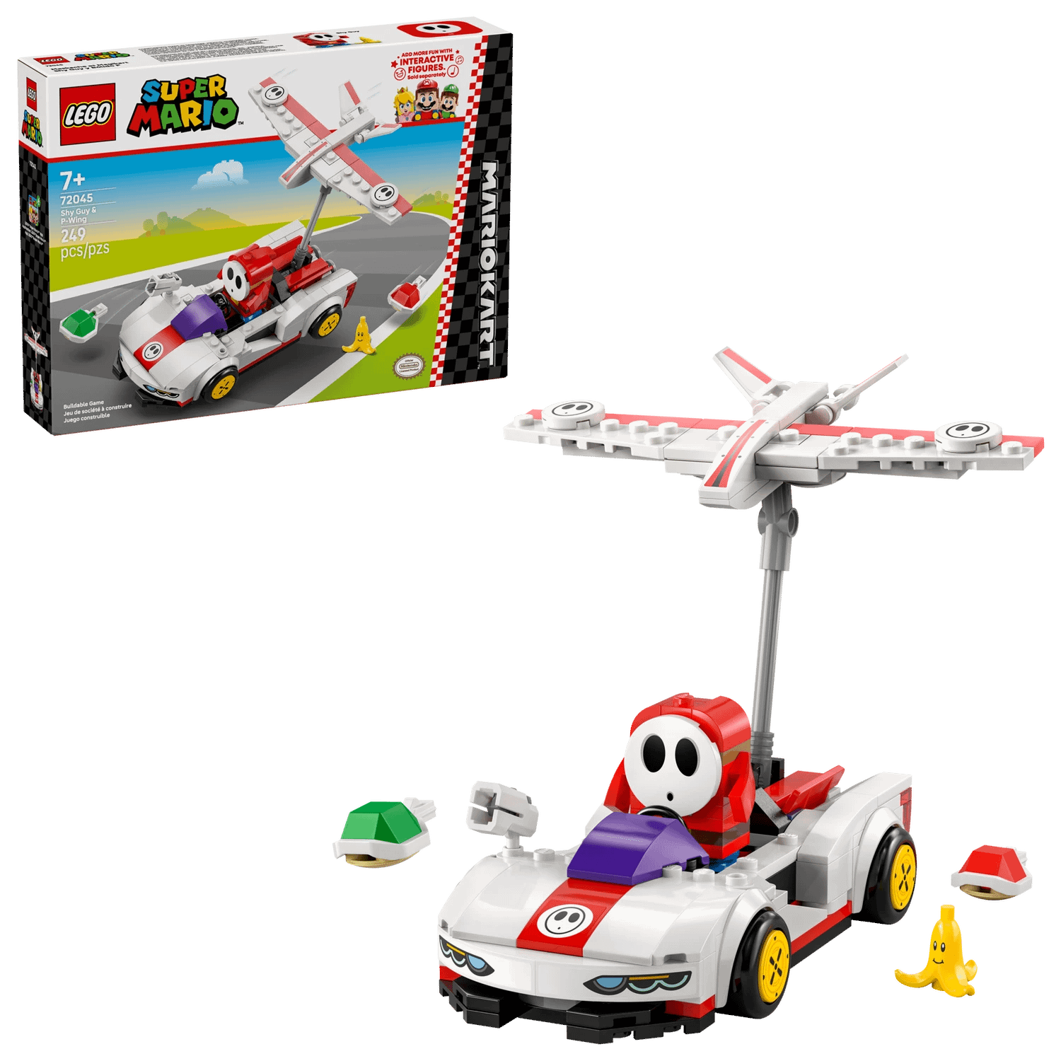 LEGO® 72045 Mario Kart - Shy Guy & P-Wing - Super Mario™
