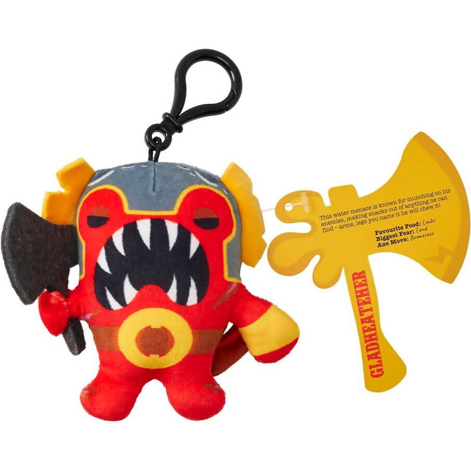 Kreepy Collectibles - Series 1 Edition Axe-Alotls Mystery Blind Bag Surprise Plush - 10cm Plush Clip-On - Jasnor