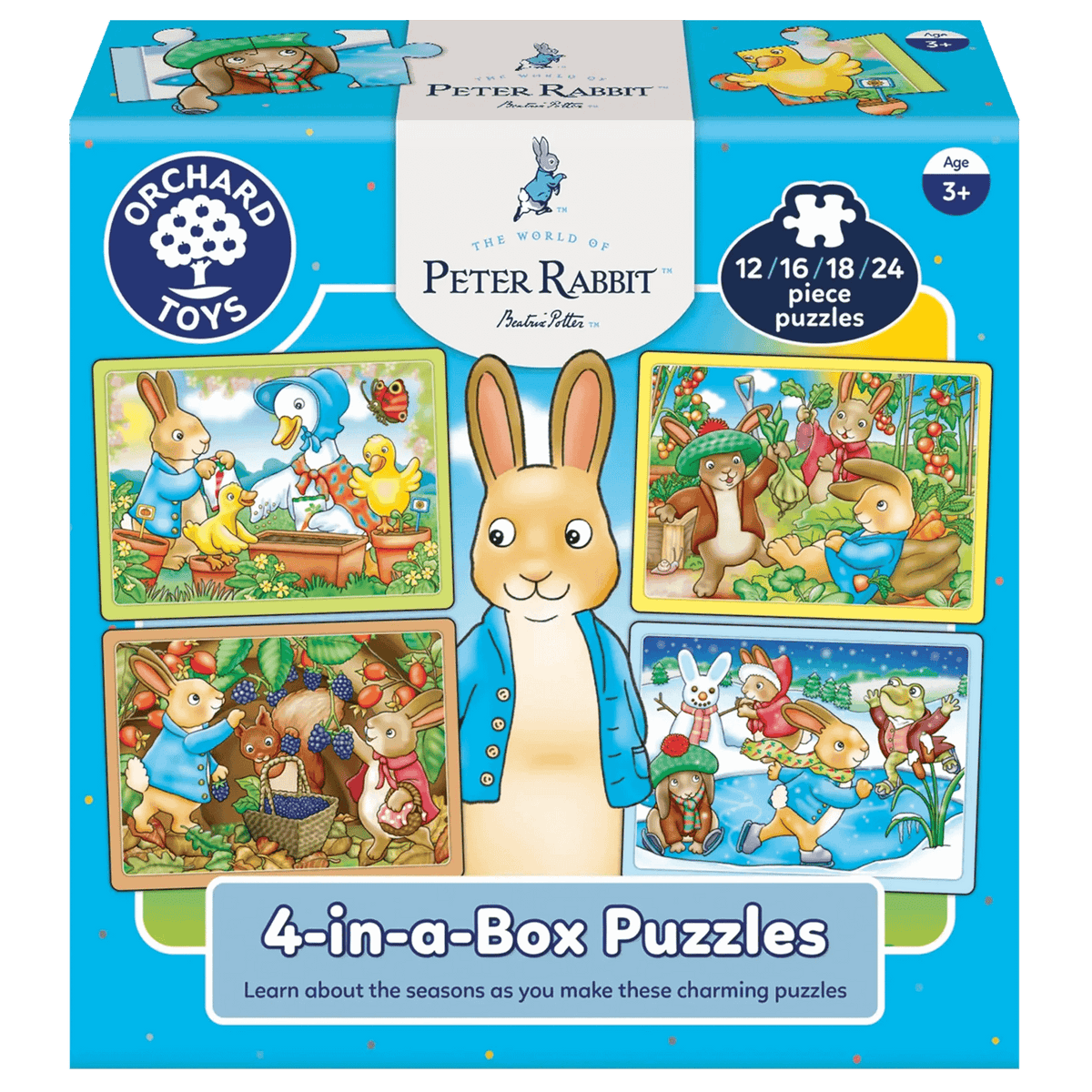 Orchard Toys - Peter Rabbit 4-in-a-Box Puzzles
