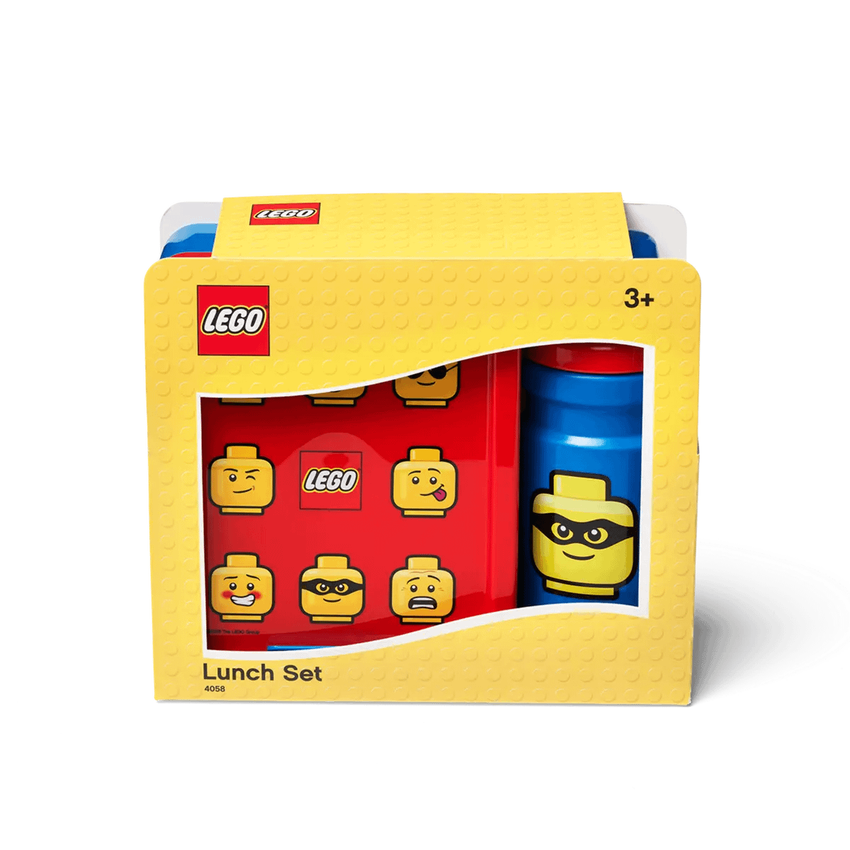 LEGO® Minifigure Lunch Set Iconic Boy Red/Blue - Room Copenhagen