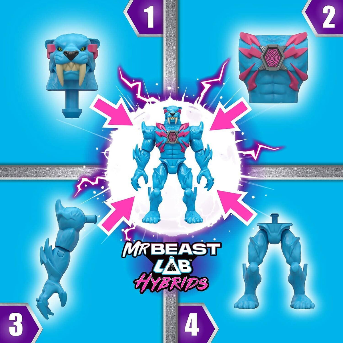 MrBeast Lab - Hybrids Single Mystery Pack Hyper Fusion Series