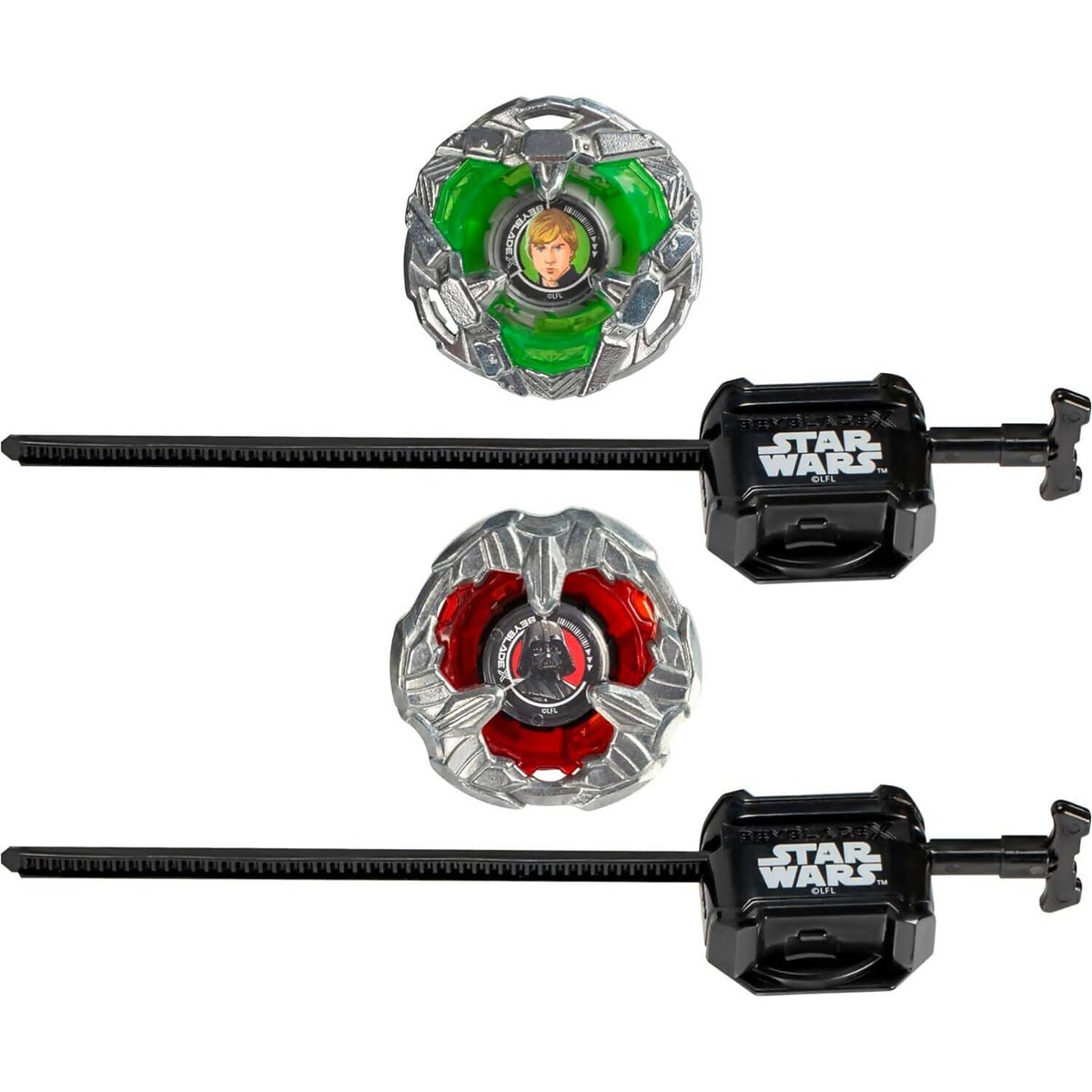 BEYBLADE X - Star Wars - Luke Skywalker 4-80B vs Darth Vader 4-60P Multipack Set