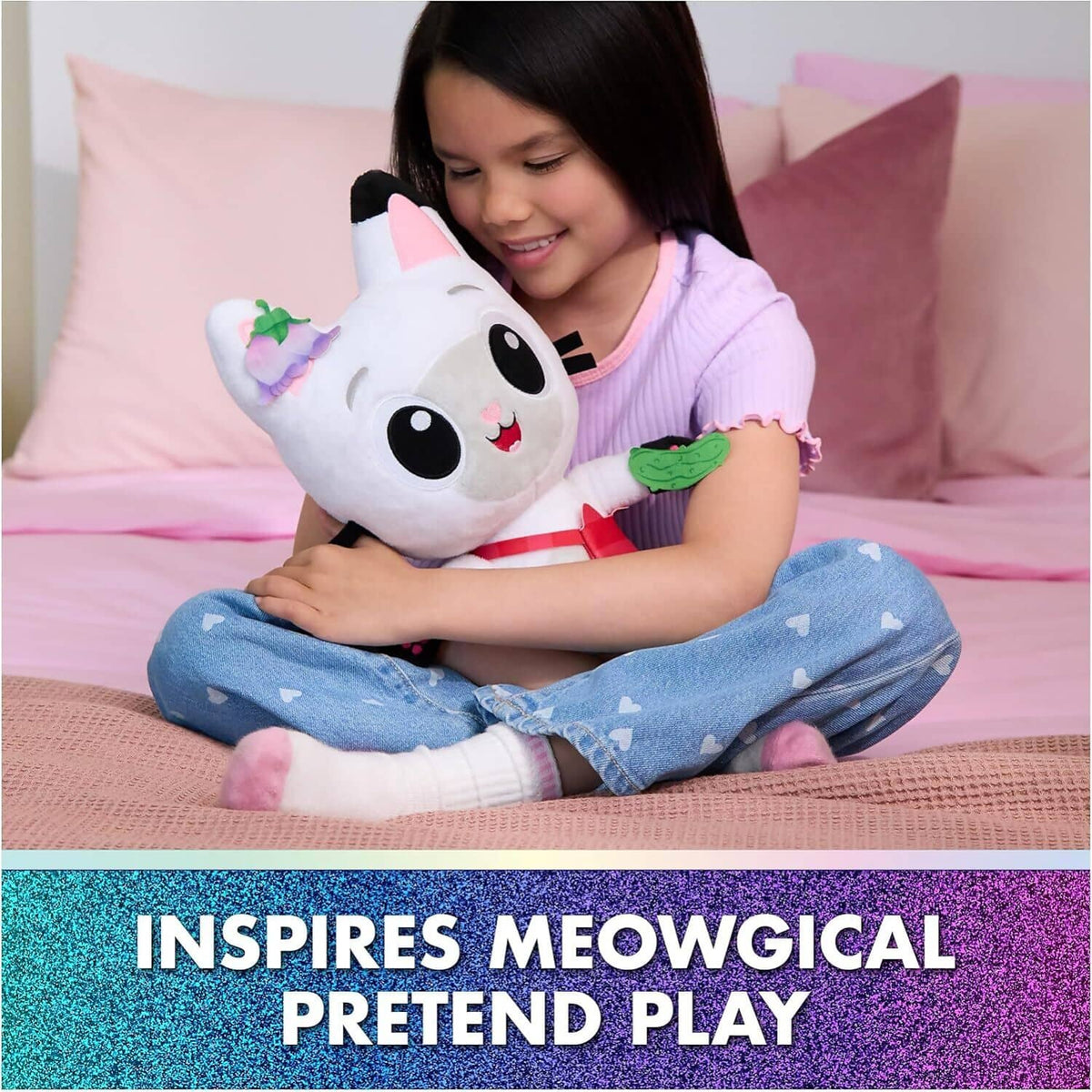 Gabby's Dollhouse - The Movie Meow-mazing Interactive Pandy Paws Plush Kitty - Spin Master