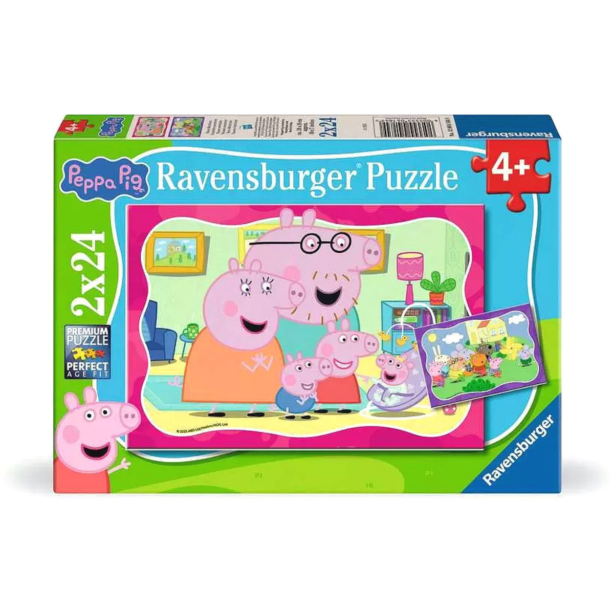 Ravensburger - Peppa Pig New Adventures Jigsaw Puzzle 2 X 24pc