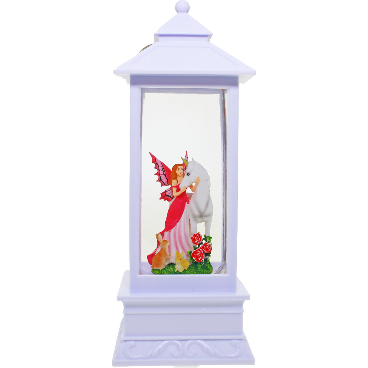 Cotton Candy - White Lantern Fairy Unicorn