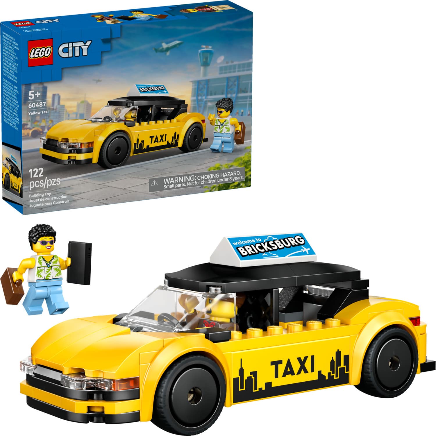 LEGO® 60487 Yellow Taxi - City