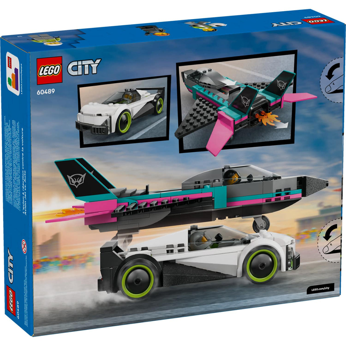 LEGO® 60489 Jet vs. Car - City