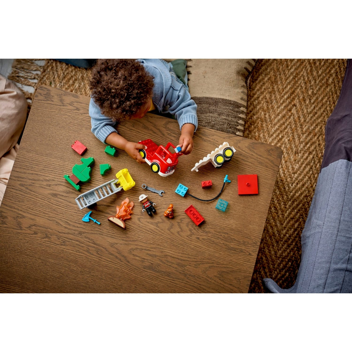 LEGO® 10473 Fire Truck with Hose and Firefighter - DUPLO®
