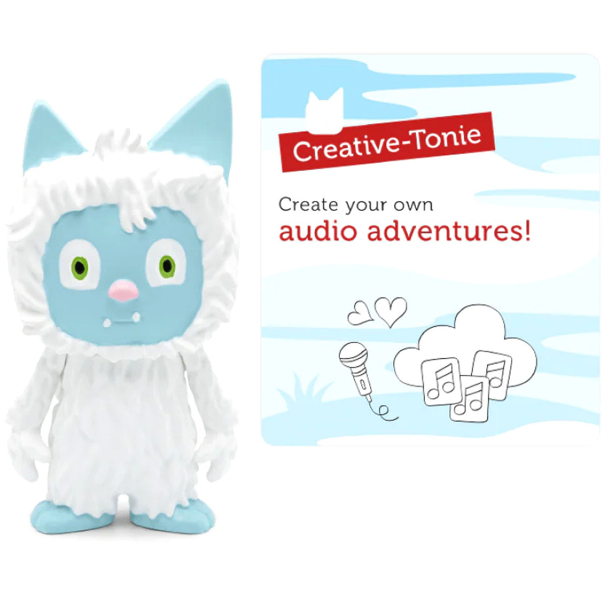 Tonies - Lenny Pearce Yeti Creative Tonie Audio Character (Toniebox not Included)