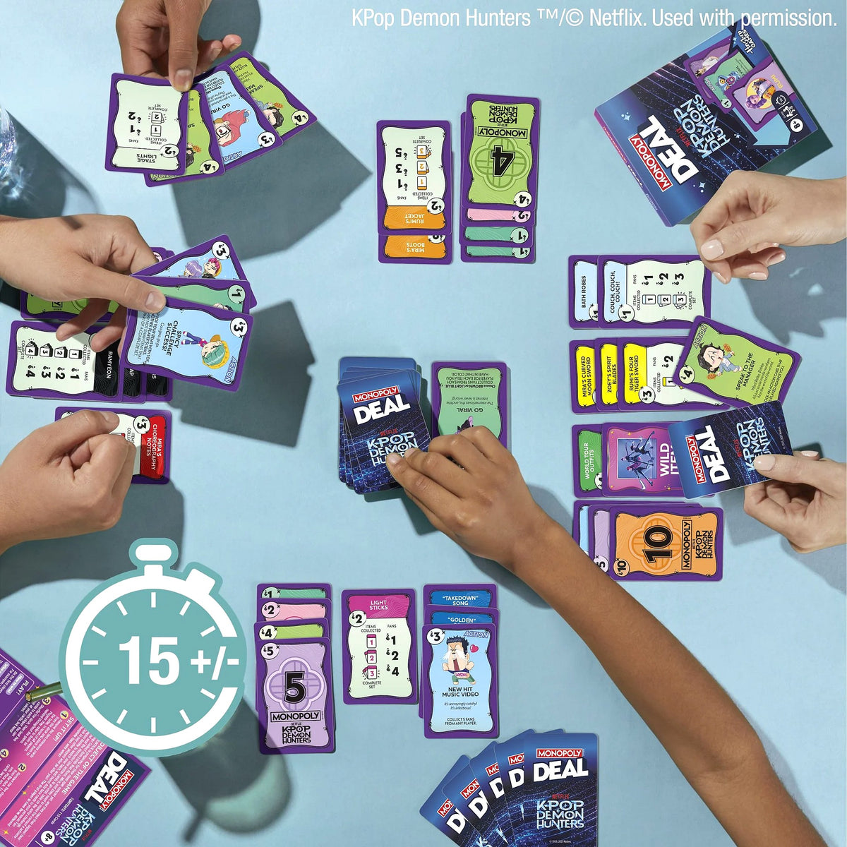 Monopoly - Deal KPop Demon Hunters - Hasbro