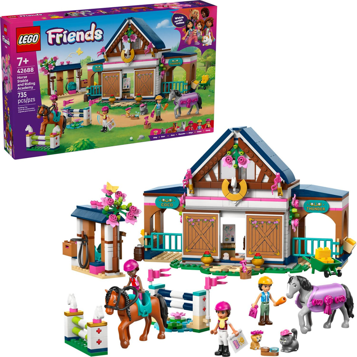 LEGO® 42688 Horse Stable and Riding Academy - Friends