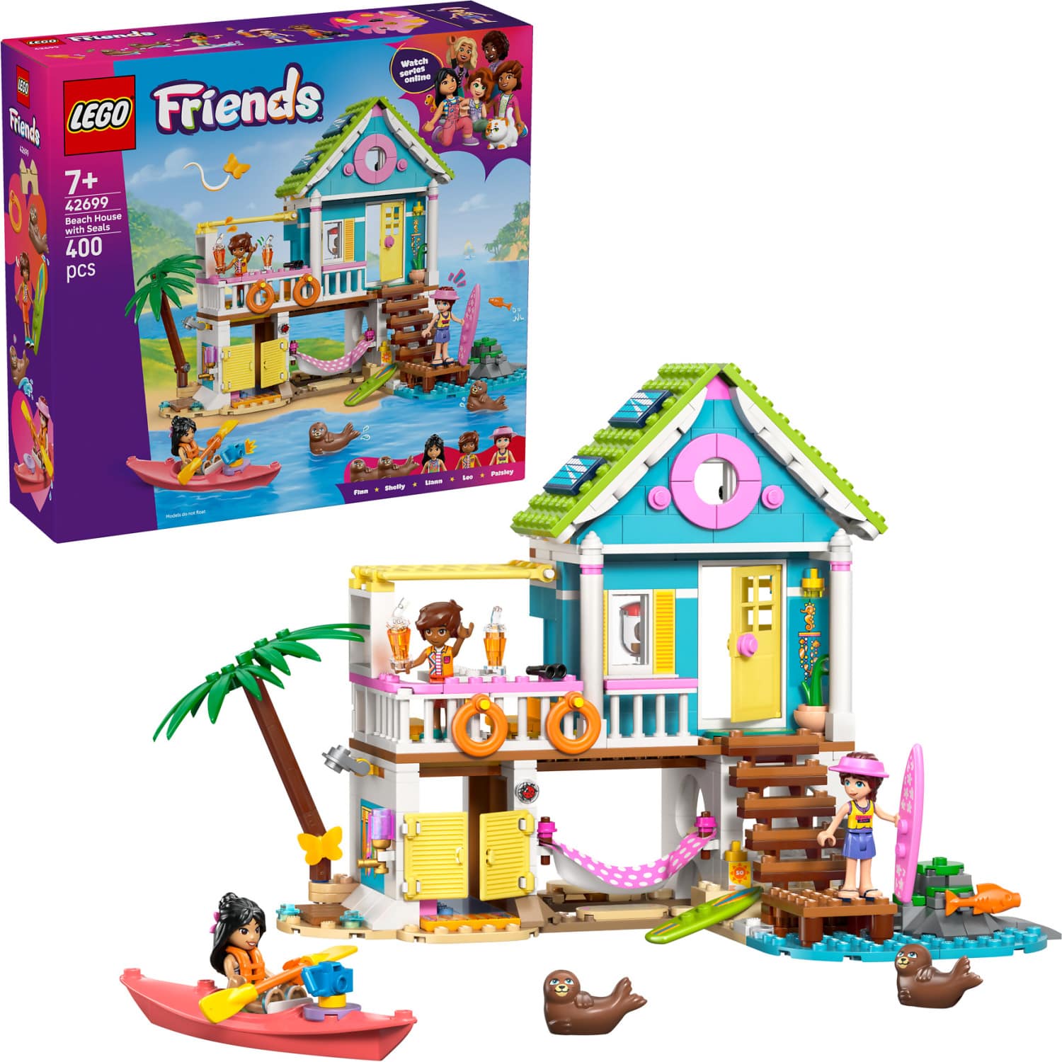 LEGO® 42699 Beach House with Seals - Friends