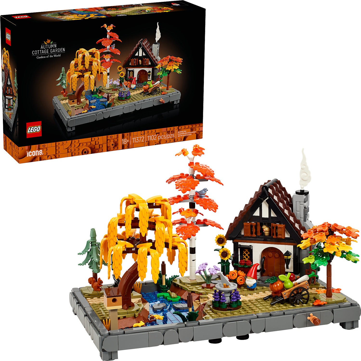 LEGO® 11372 Autumn Cottage Garden - Icons