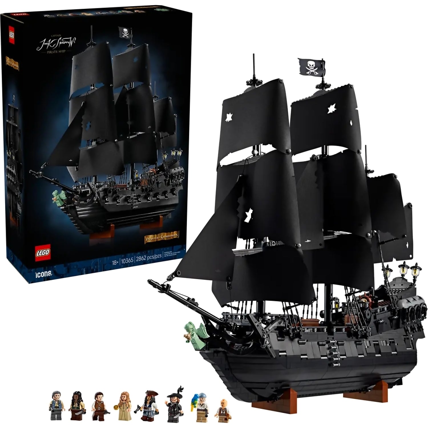 LEGO® 10365 Captain Jack Sparrow's Pirate Ship - Icons