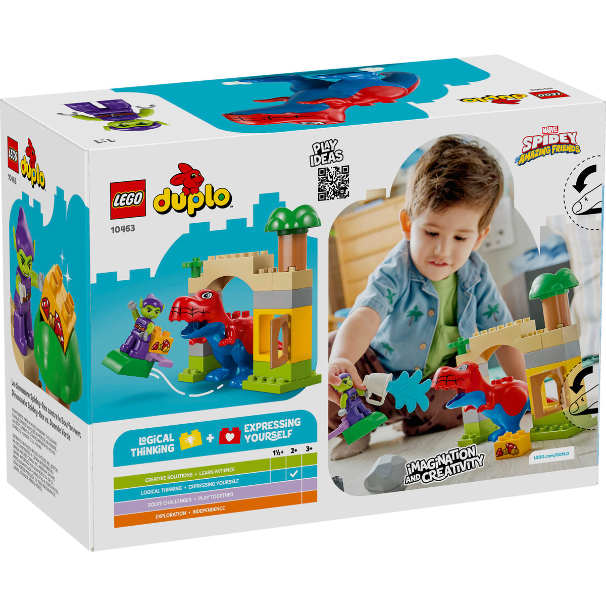 LEGO® 10463 Dinosaur Spidey-Rex vs. Green Goblin - DUPLO®