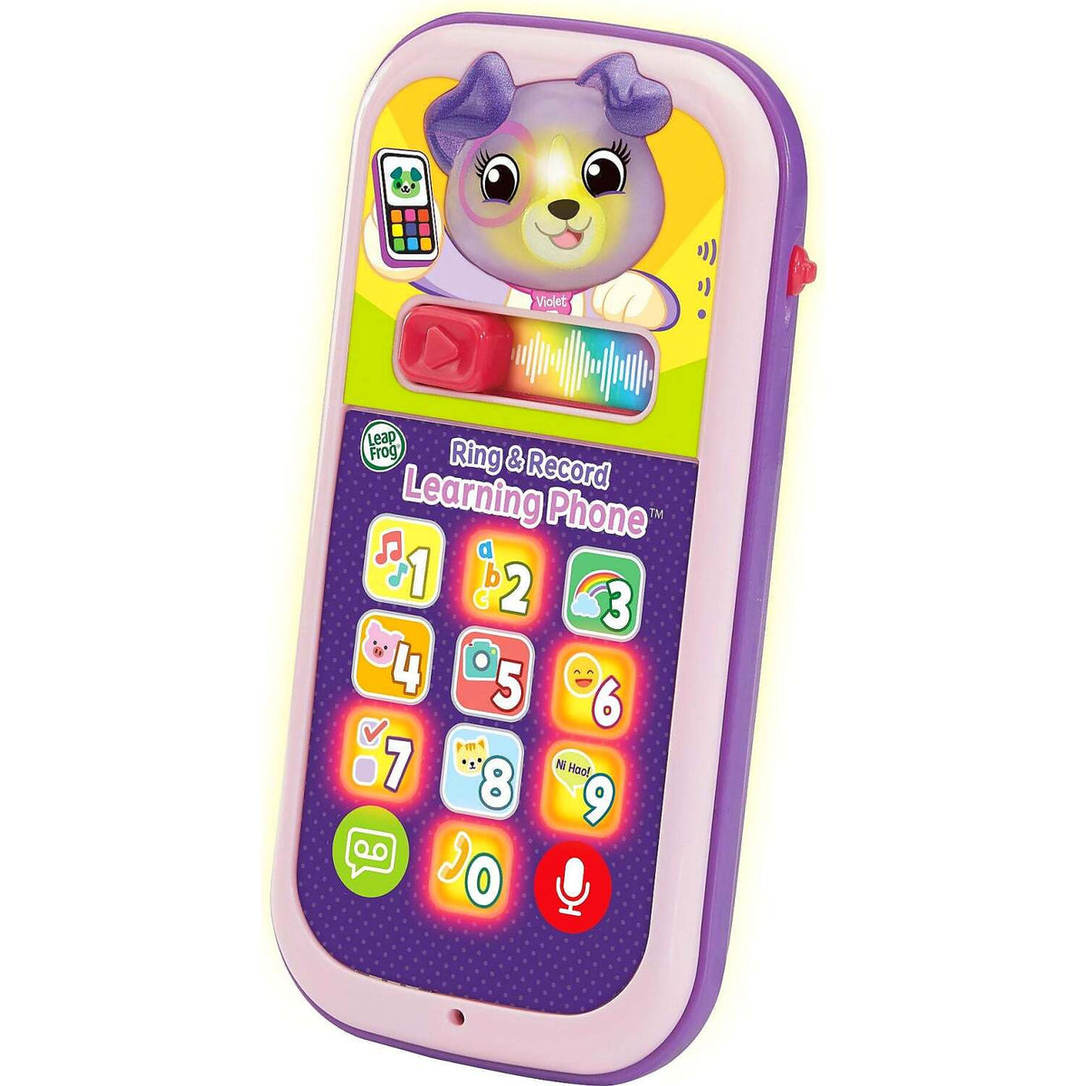 LeapFrog - Violet s Ring & Record Learning Phone