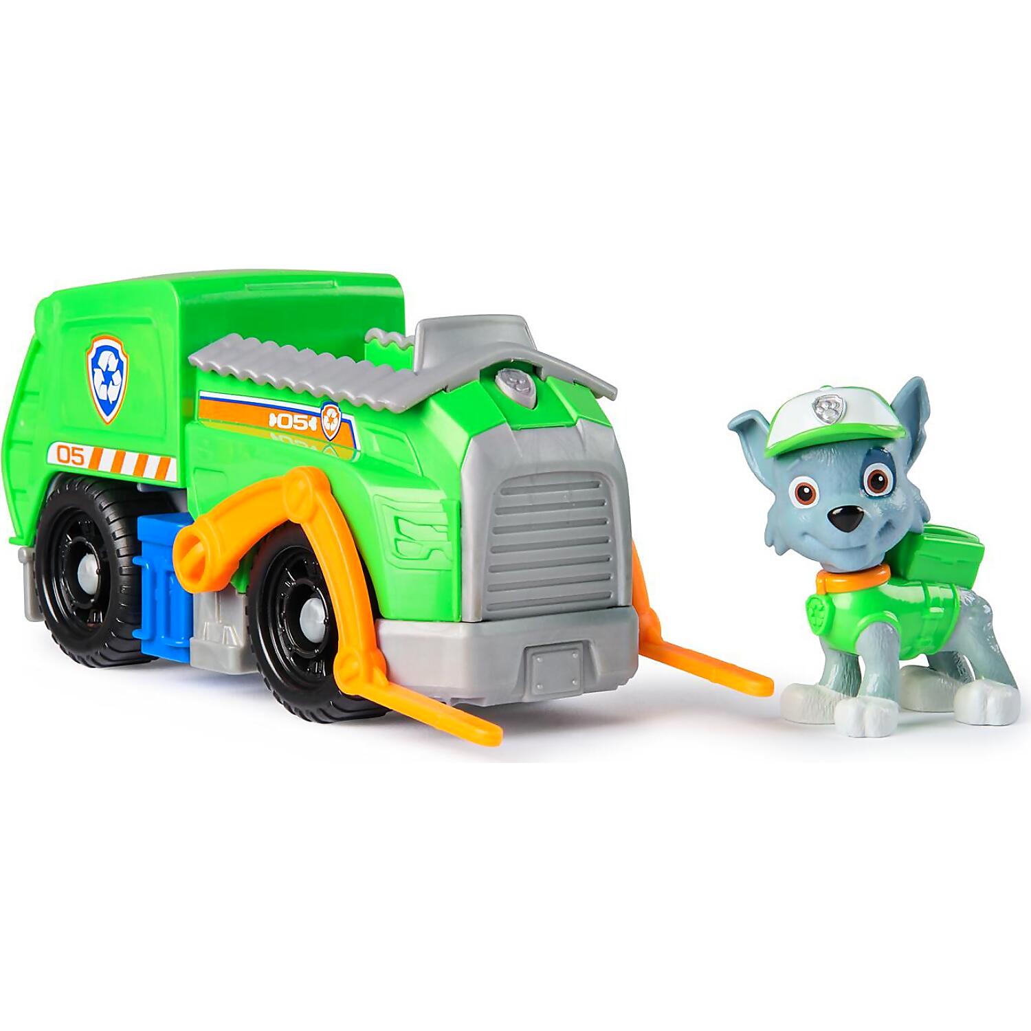 Paw Patrol - Rocky Recycle Truck Rescue Vehicle - Spin Master