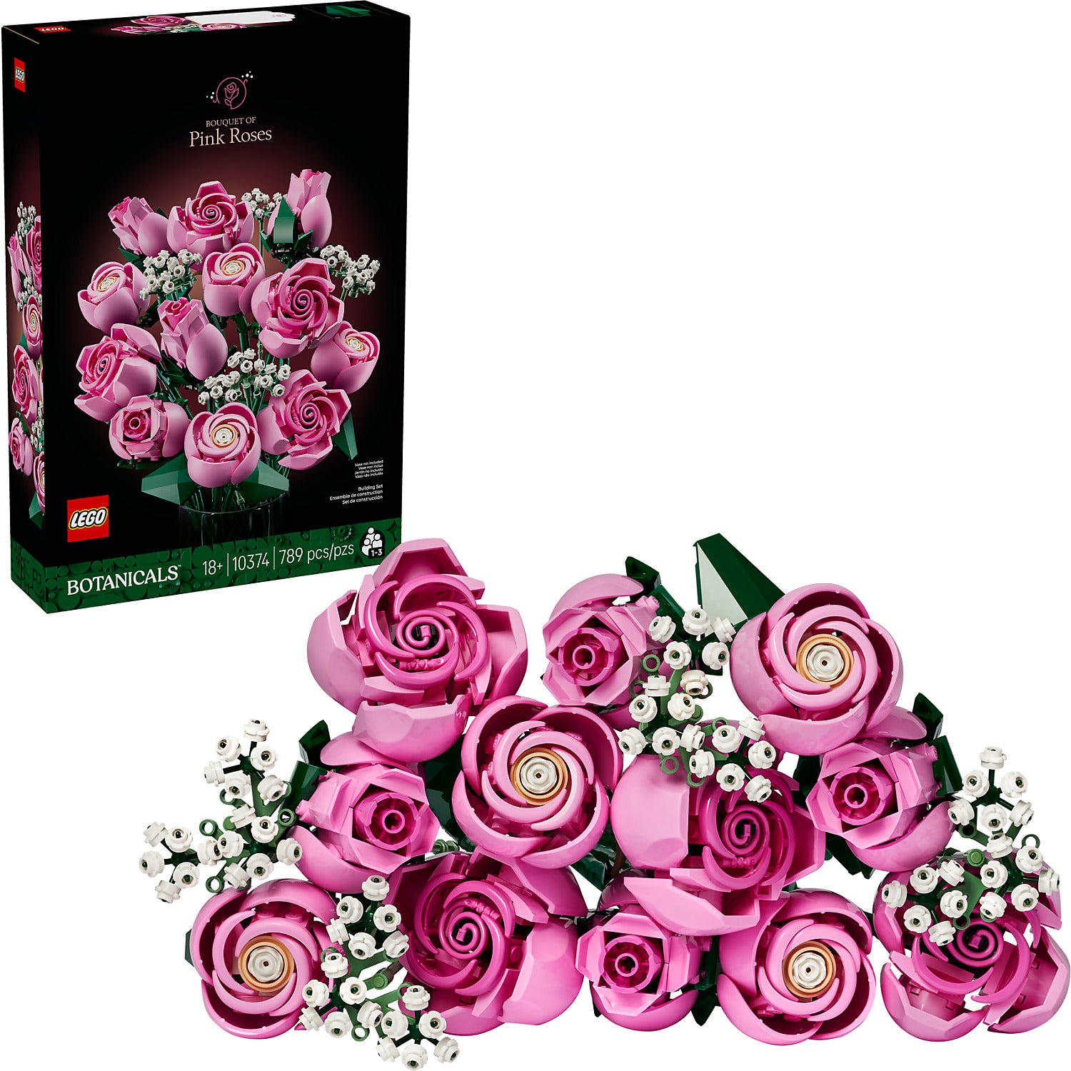 LEGO® 10374 Bouquet of Pink Roses - Botanical Collection