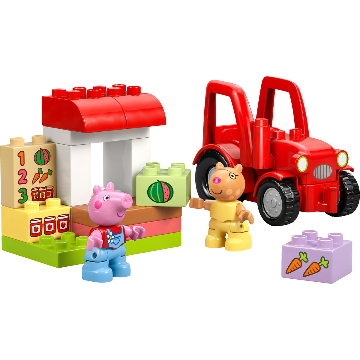 LEGO® 10468 Peppa Pig Tractor and Market - DUPLO®