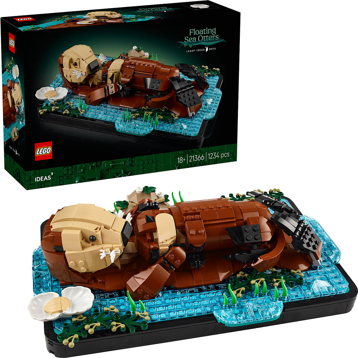 LEGO® 21366 Floating Sea Otters - IDEAS