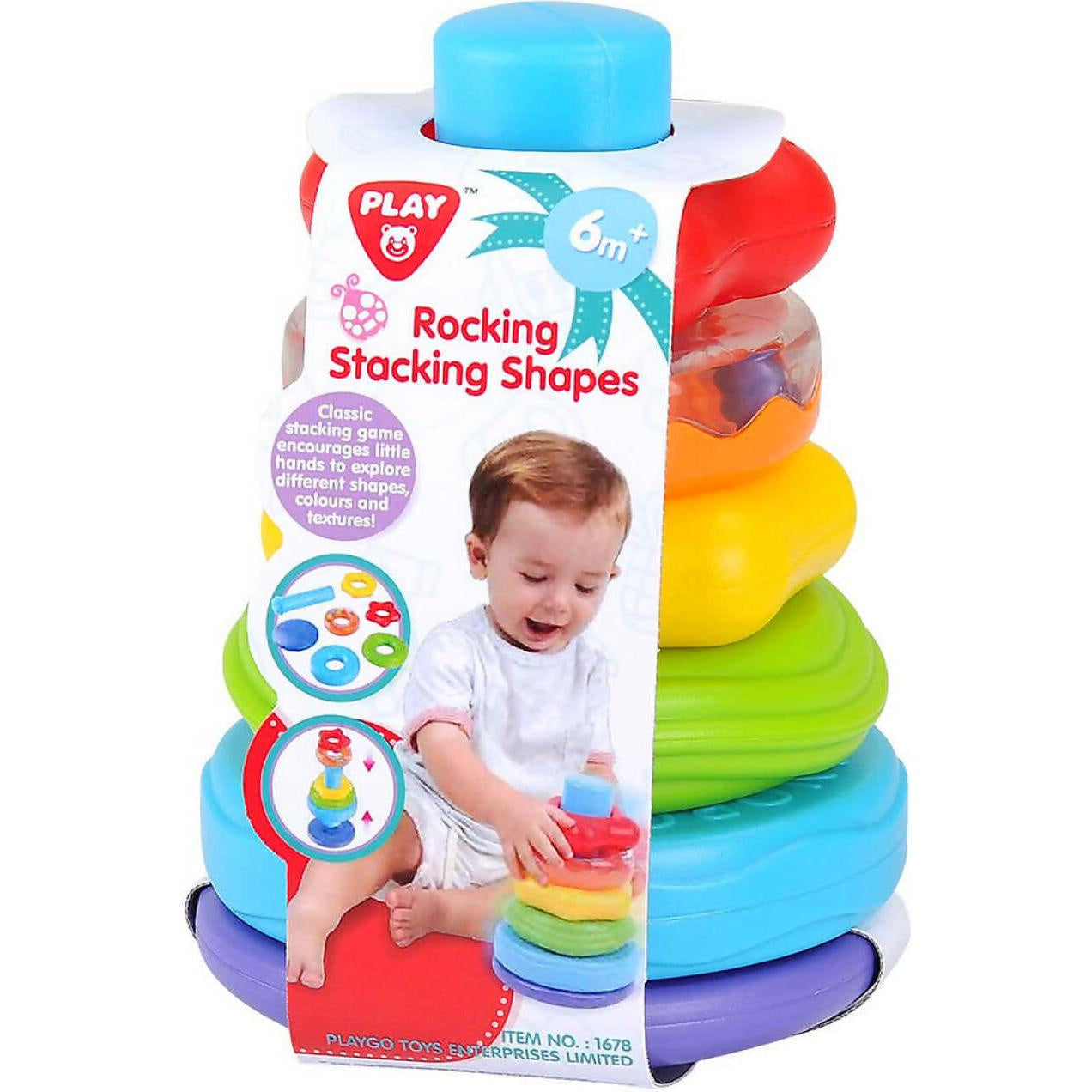 Playgo Toys Ent. Ltd - Rocking Stacking Shapes