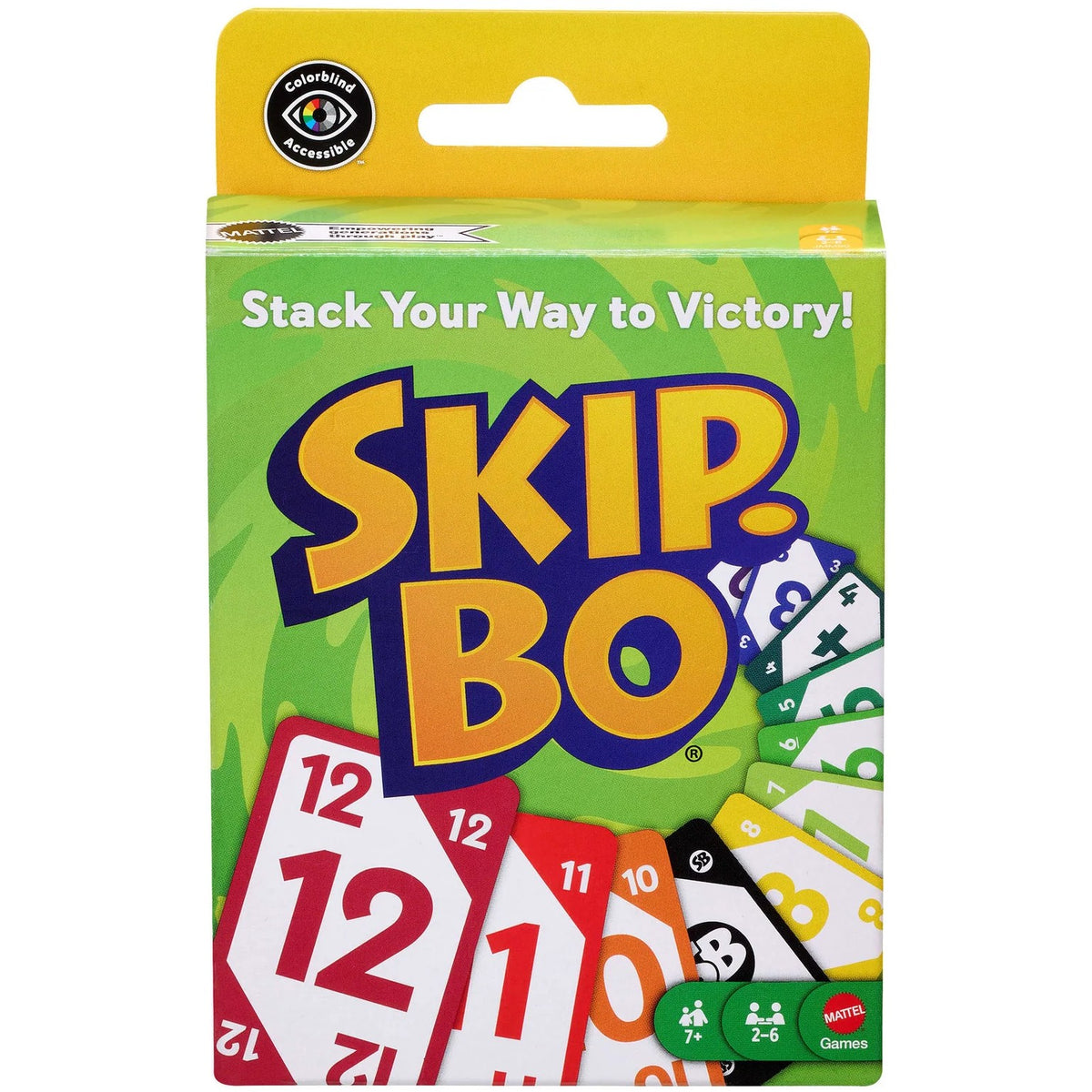 Mattel - Games - Skip-Bo Card Game