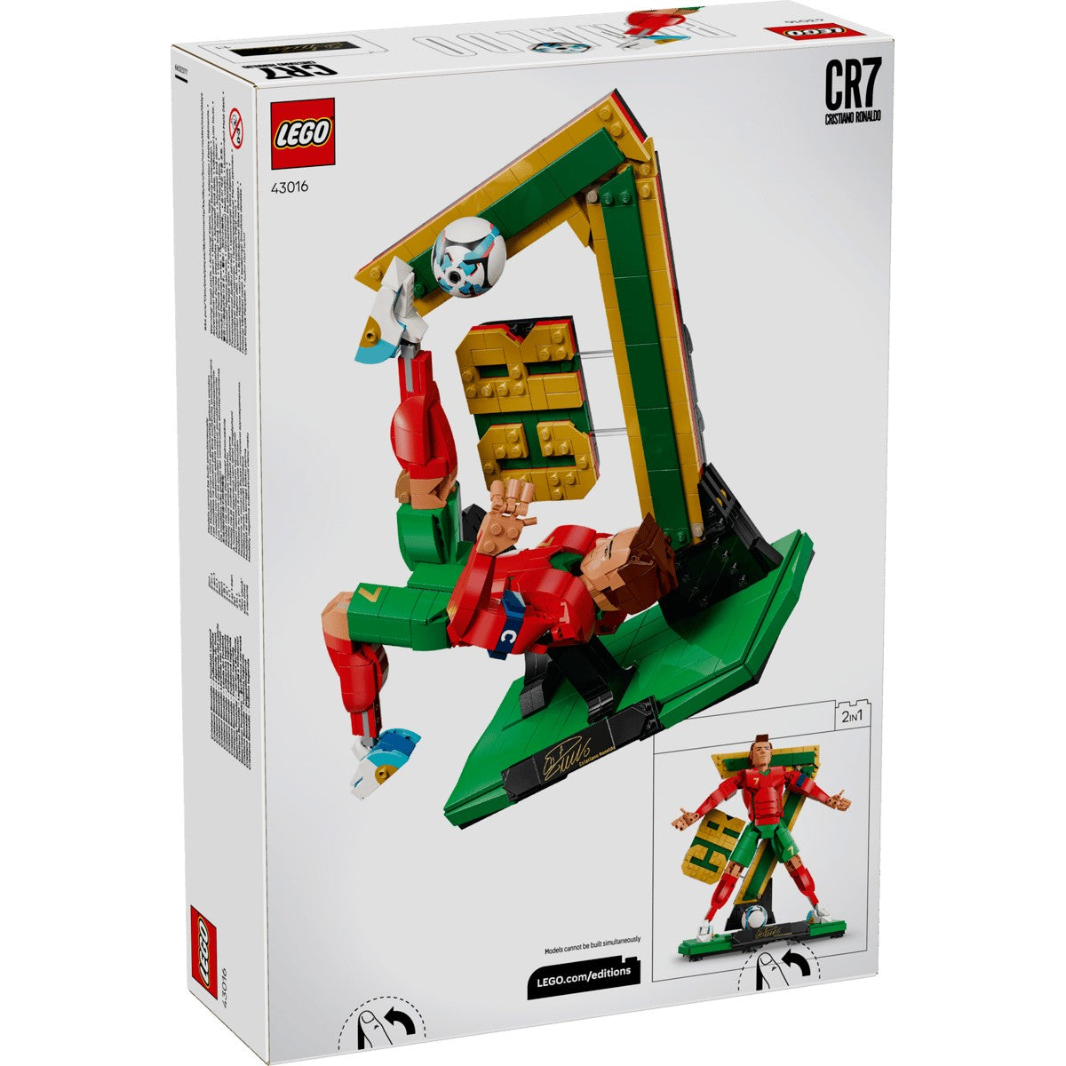 LEGO® 43016 Cristiano Ronaldo Football Legend - Editions