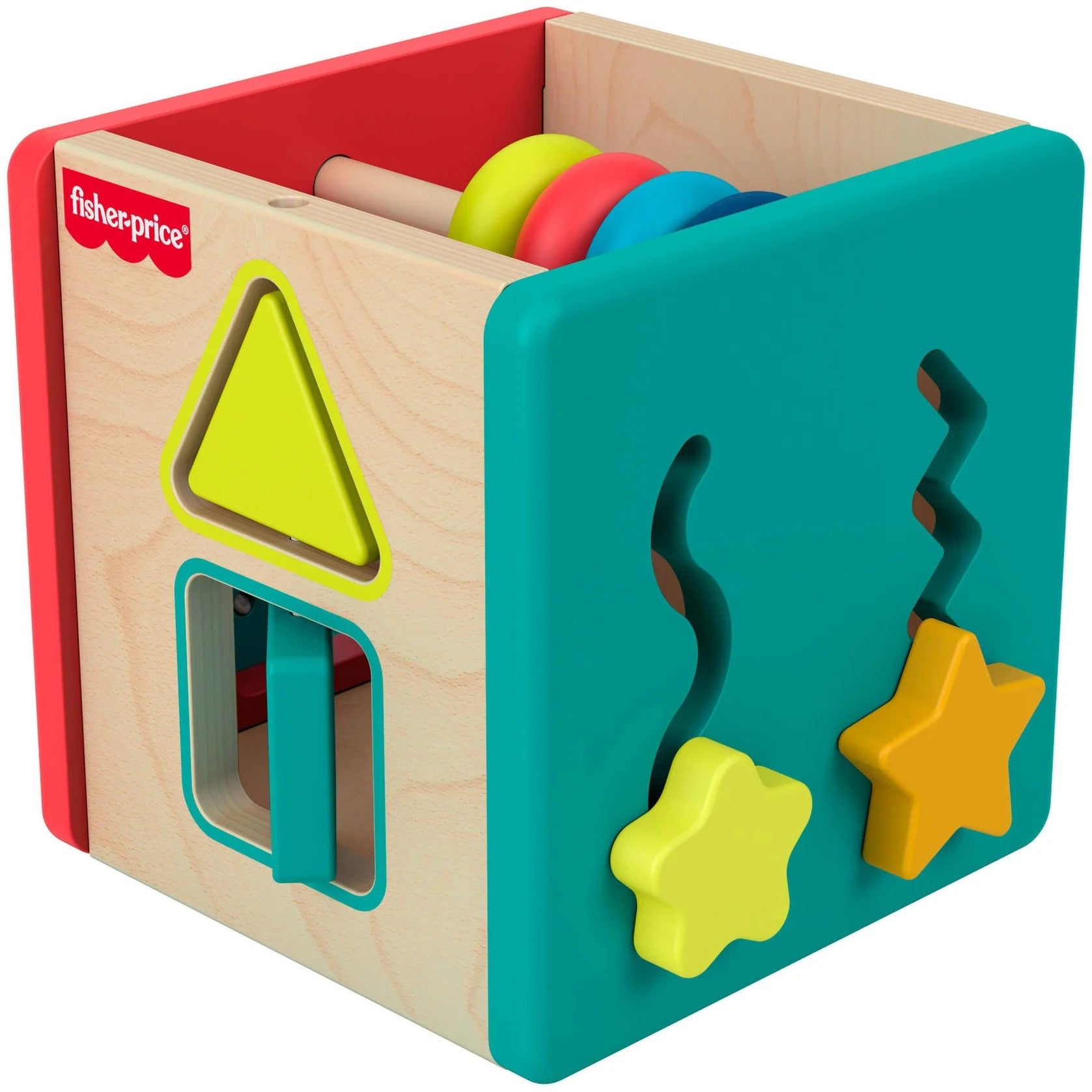 Fisher-Price - Wooden Activity Cube